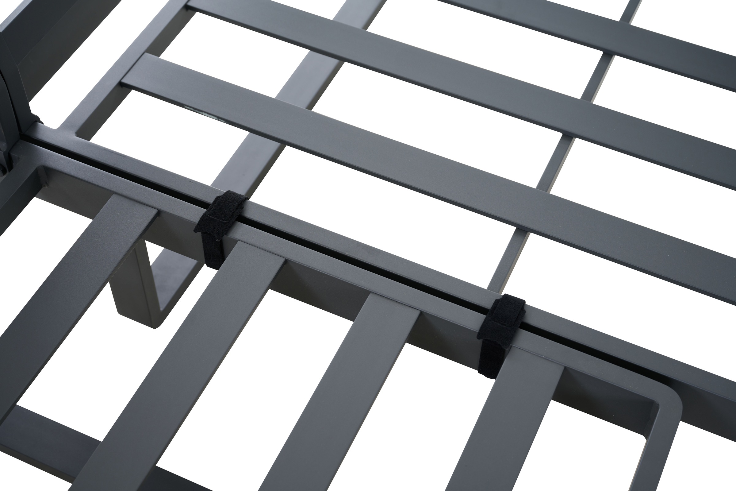 Siena Garden Loungeset »WESTON« Set, 3 tlg. aus Aluminium, inkl. Sitz- und Rückenkissen in mix anthrazit