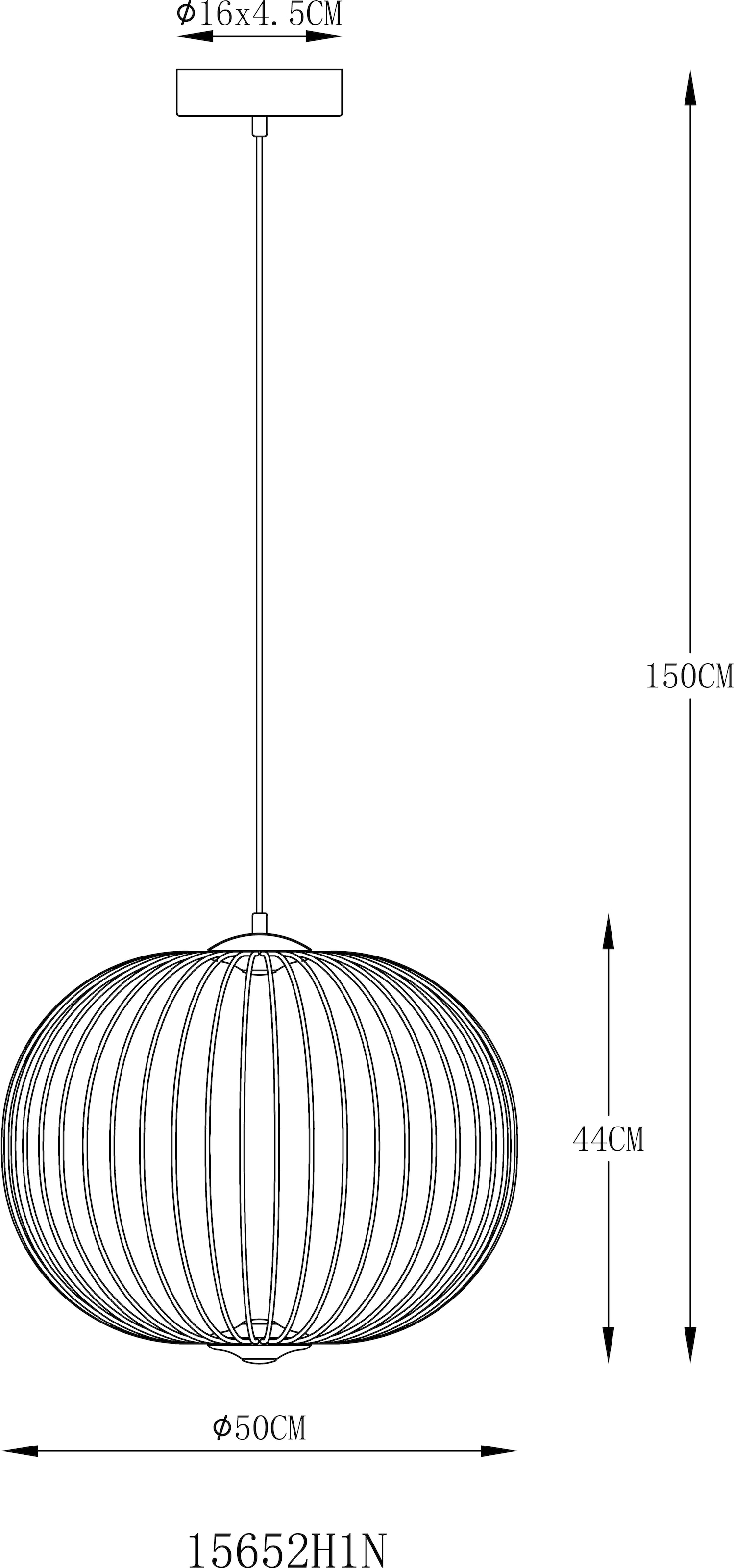 GLOBO LIGHTING LED Pendelleuchte »GALWAY«, Leuchtmittel LED-Modul | LED fest integriert, Hängelampe/Hängeleuchte/Wohnzimmer/Esszimmer/Esstisch/rund