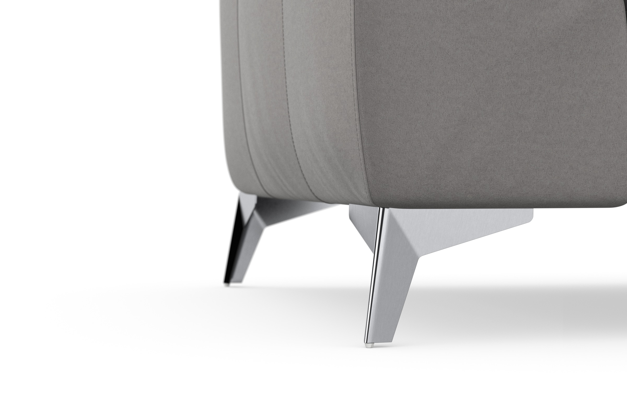 sit&more Ecksofa »Sinatra L-Form«, mit Recamiere, optinal mit Kopfteilverstellung und Armteilfunktion