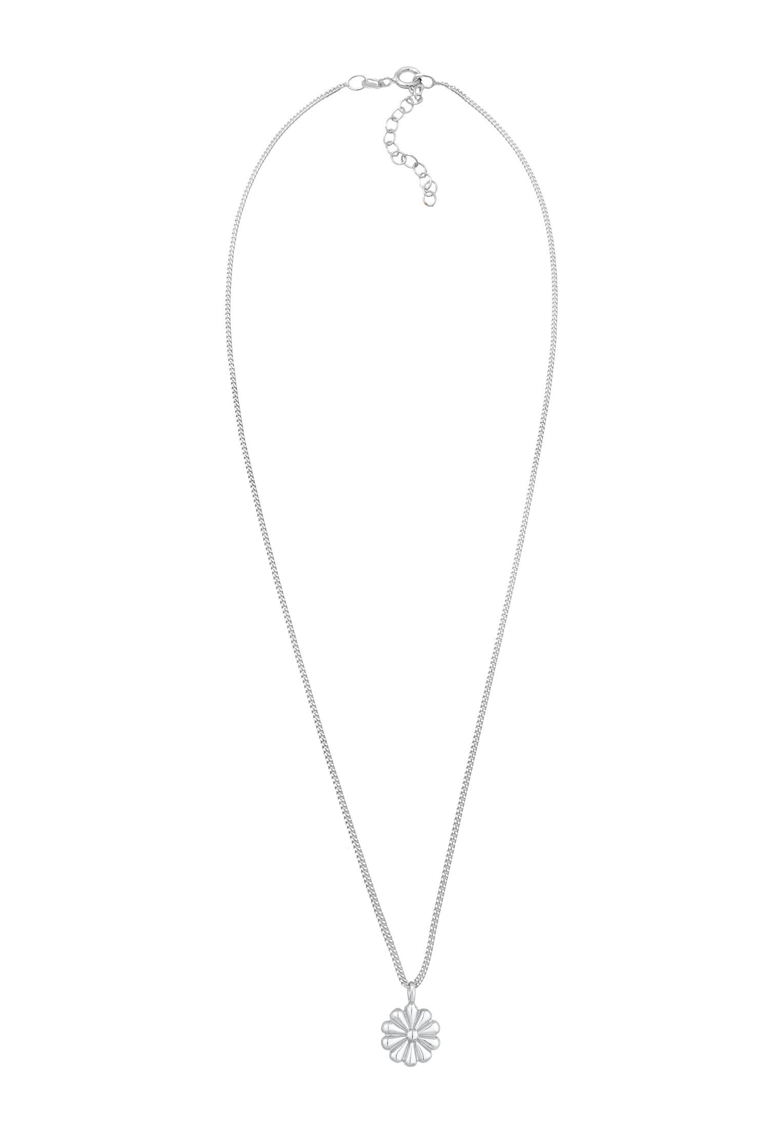 Elli Kette mit Anhänger »Blume Flower Floral 925 Silber«