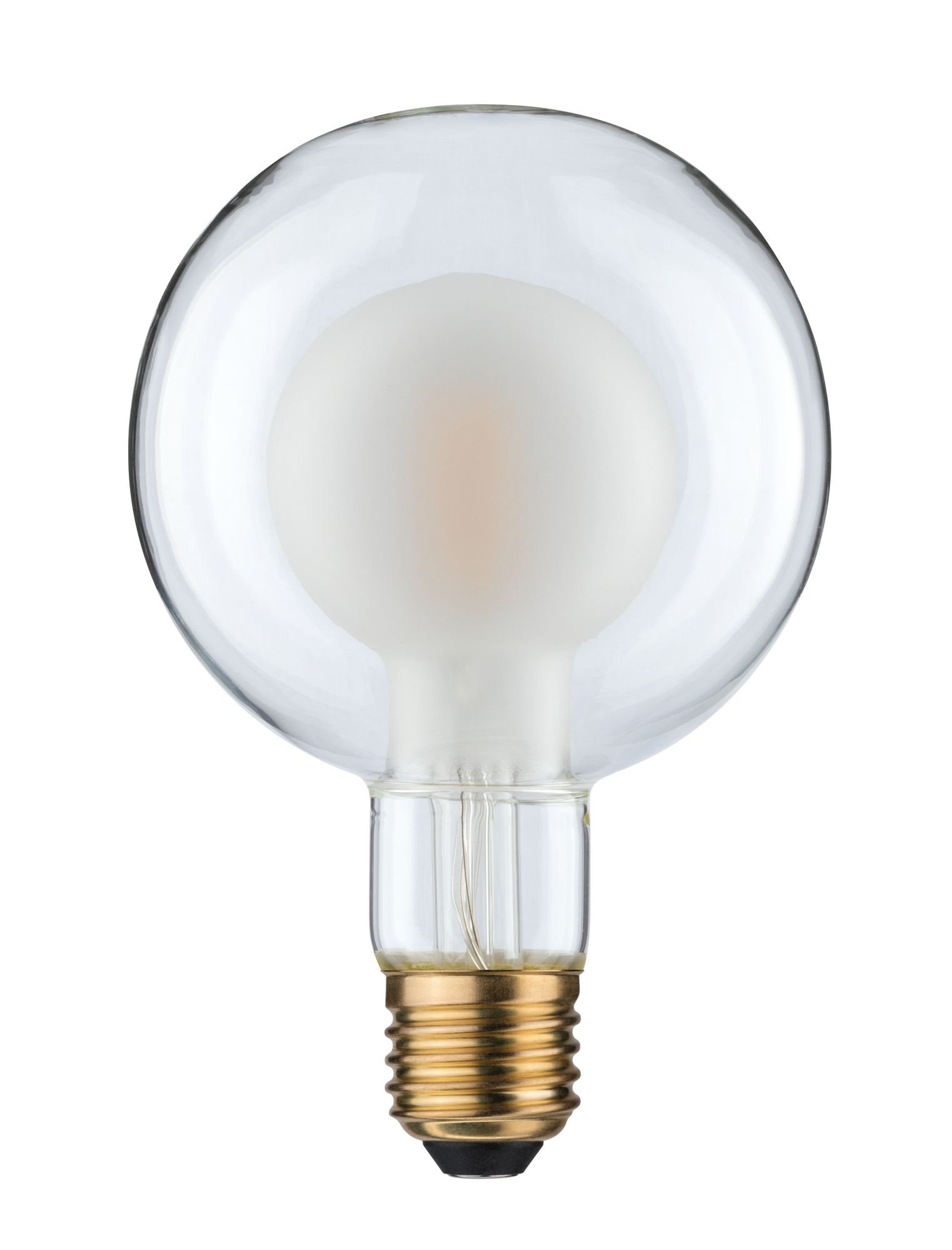 Paulmann LED-Leuchtmittel »G95 Inner Shape 450lm matt 4W 2700K 230V«, E27, günstig online kaufen