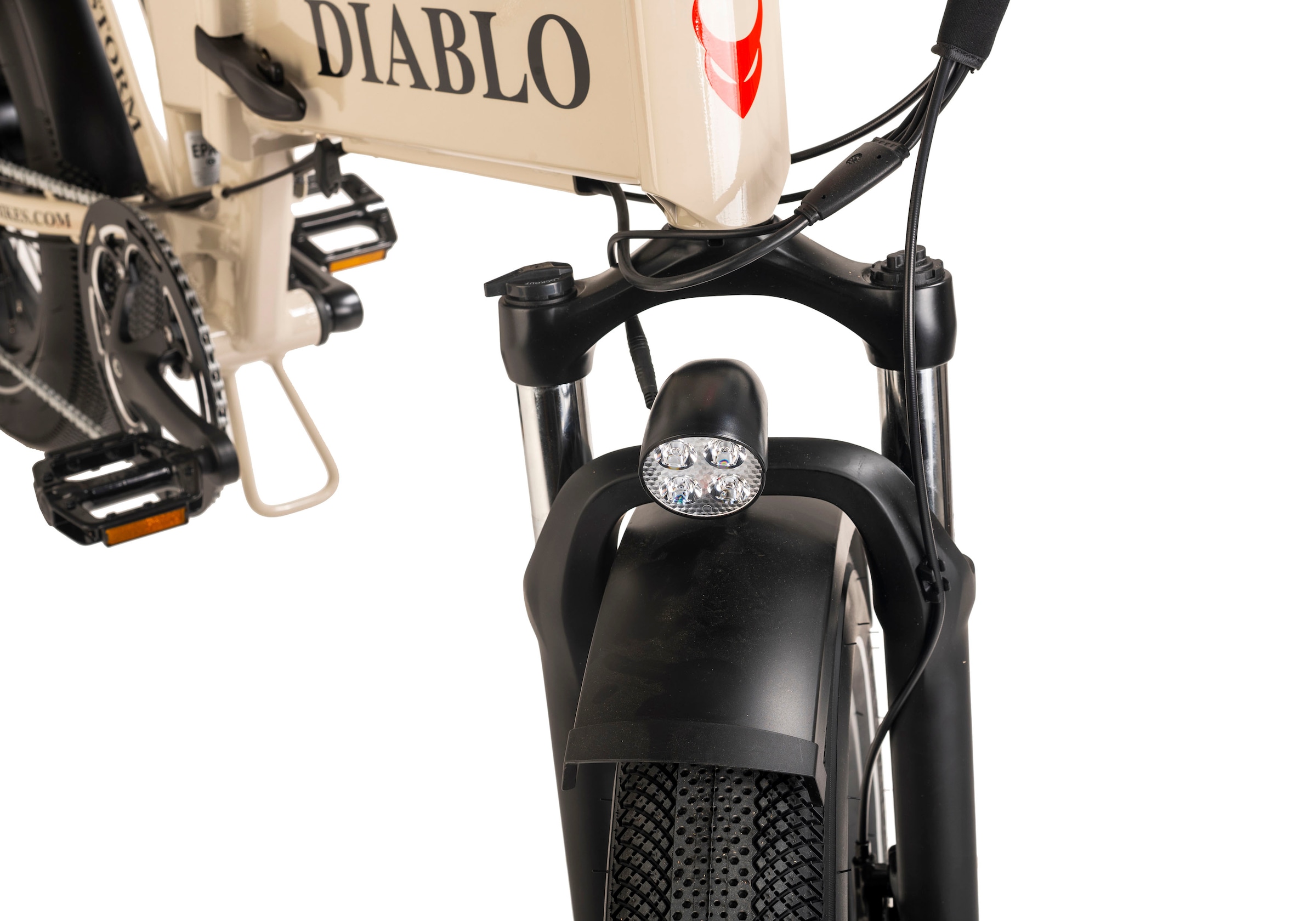 DIABLO BIKES E-Bike »Storm«, 7 Gang, Shimano, Tourney, Heckmotor 250 W, Pedelec, Elektrofahrrad für Damen u. Herren
