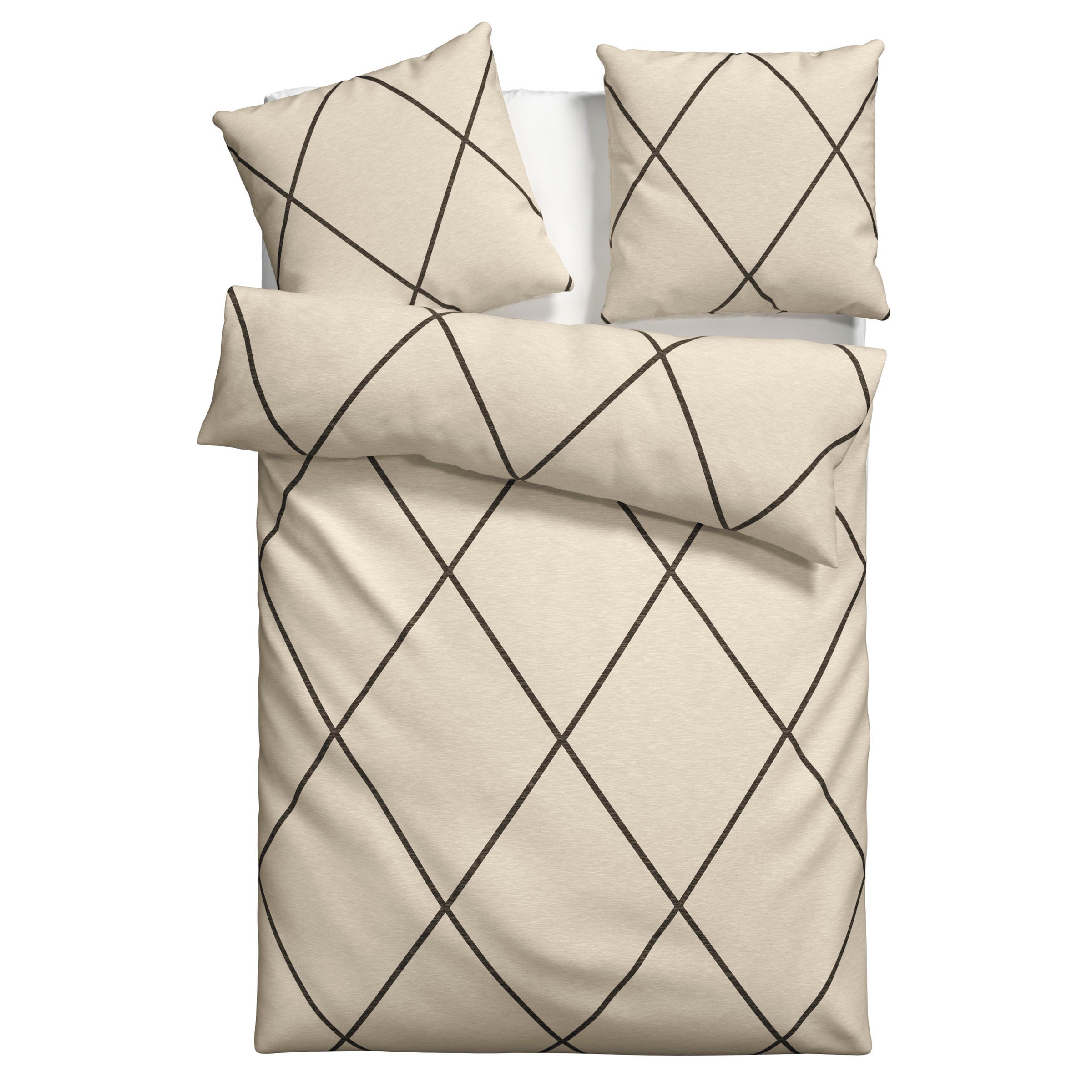 Leonique Bettwäsche "Belle" 2 tlg. Renforcé Qualität, Reißverschluss günstig online kaufen