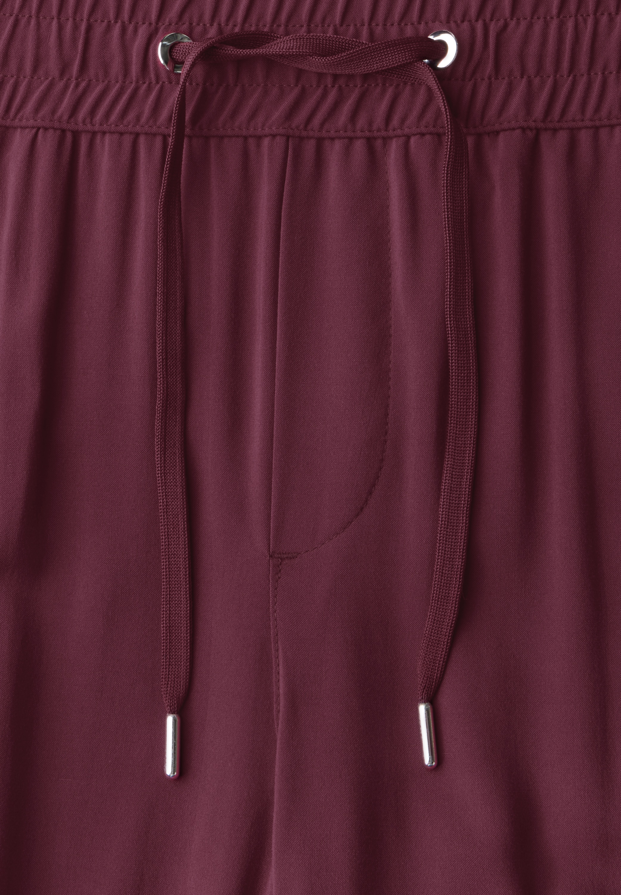 STREET ONE Stoffhose »Style Emee«, Sommerhose mit elastischem Bund mit Tunnelzug