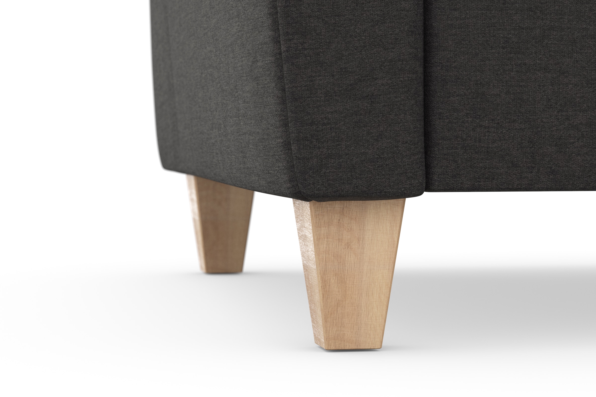 sit&more Ecksofa »Farö L-Form«, inklusive Federkern, wahlweise mit Bettfunktion und Bettkasten