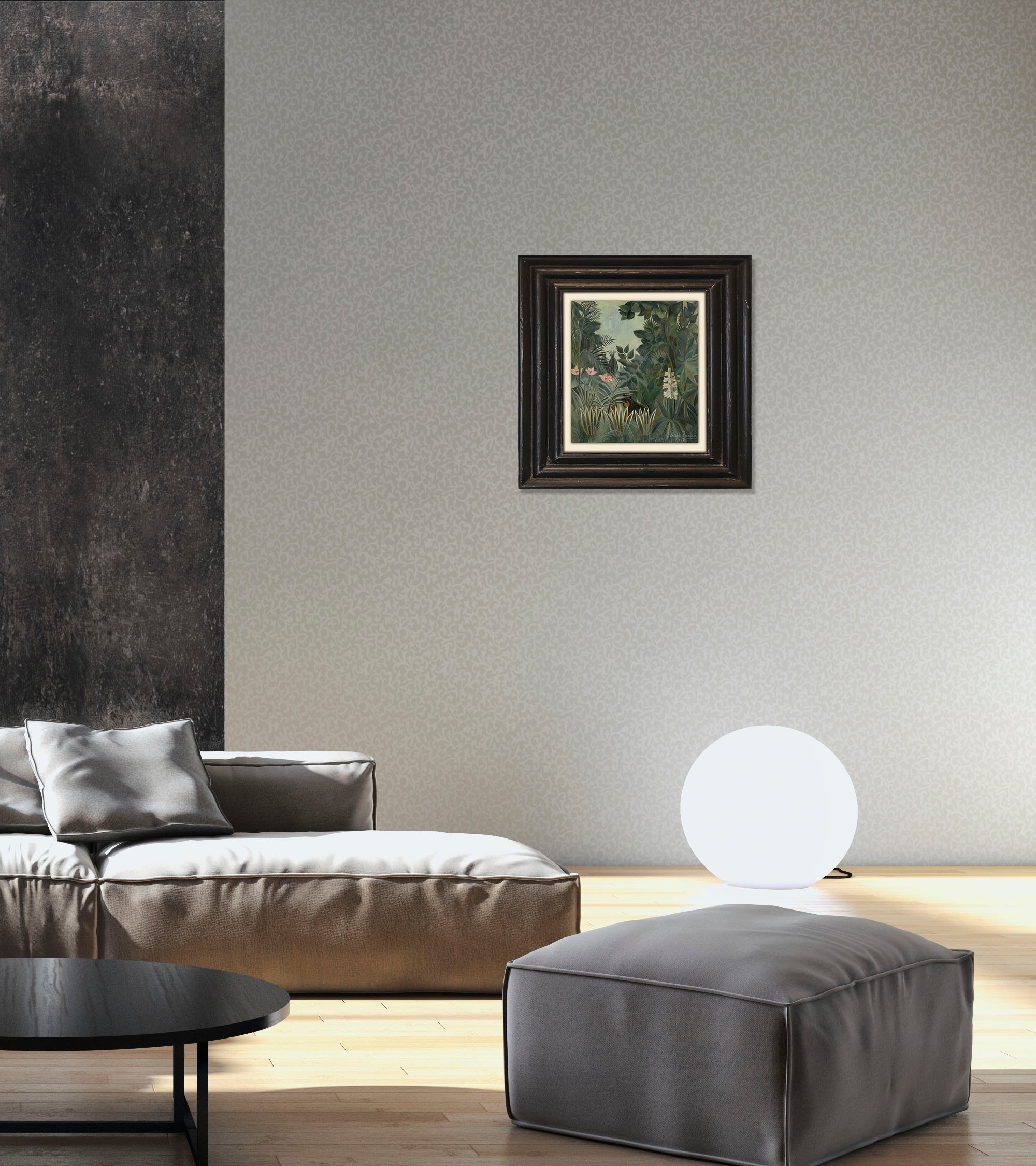 queence Leinwandbild »Dschungel«, Kunst-Garten-Gartenbilder-Blumen, Premium günstig online kaufen