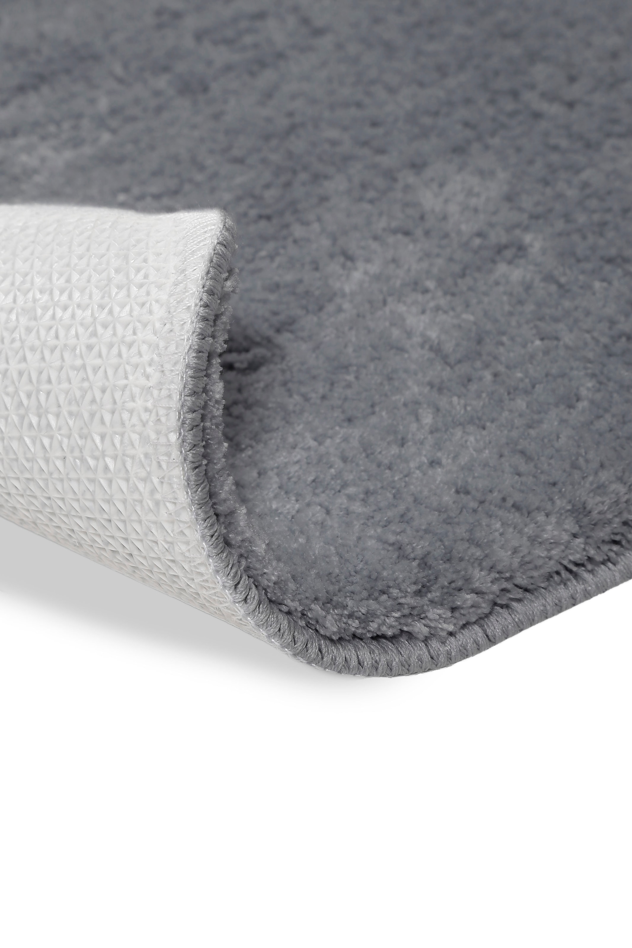 Wecon home Basics Badematte »Joris«, rutschhemmend beschichtet, strapazierfähig, waschbar, viele Größen, Badezimmerteppich, uni