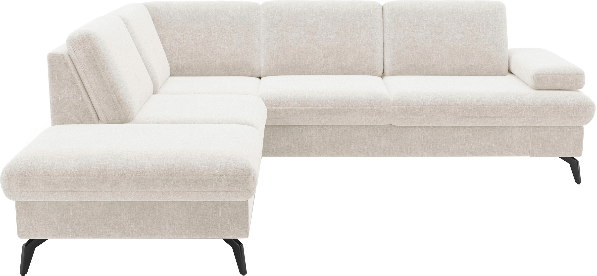 sit&more Ecksofa »Morris Jubi L-Form«, inkl. Armteilfunktion und 1 Zierkiss günstig online kaufen
