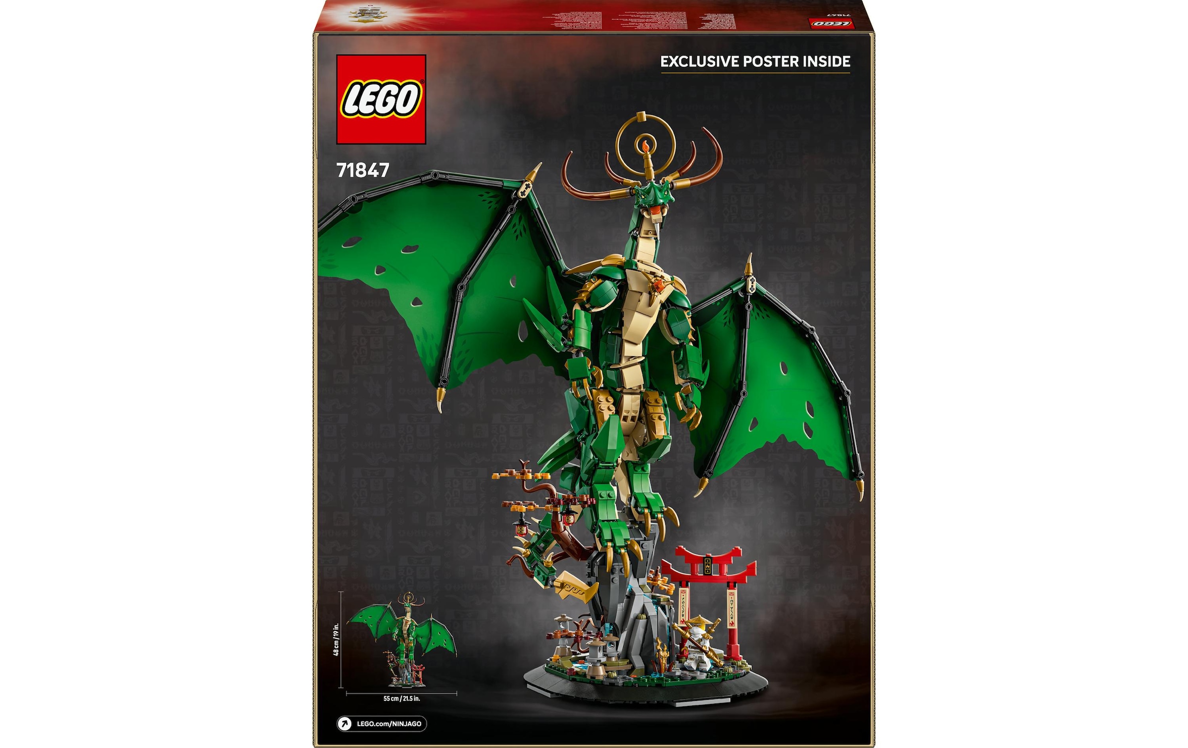 LEGO® Spielbausteine »Ninjago Der Wächterdrache 71847«