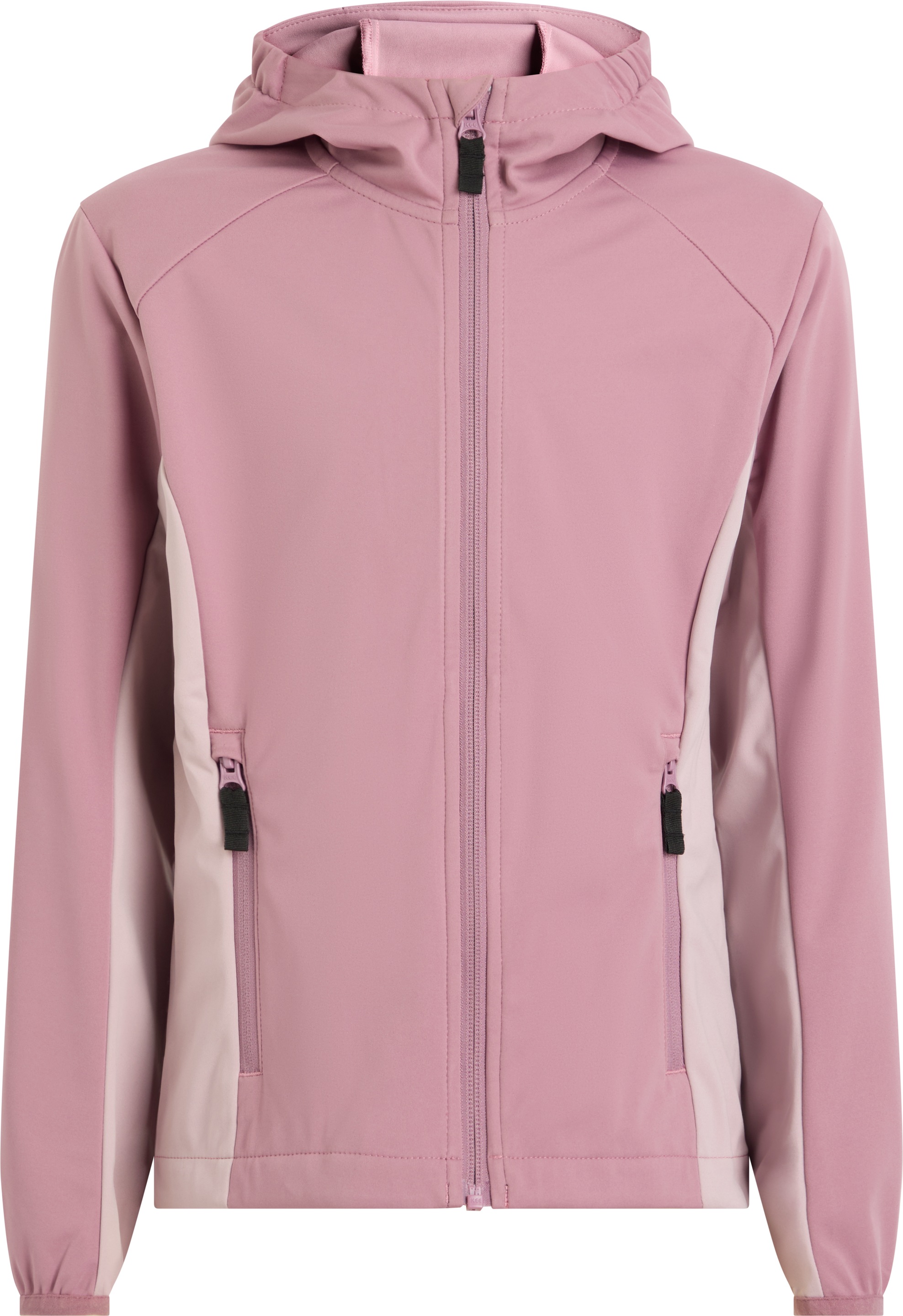 McKINLEY Outdoorjacke »DA.-UNTERJACKE ABE LT G« mit Kapuze mit kontrastfarbigen Einsätzen, Mit Kapuze