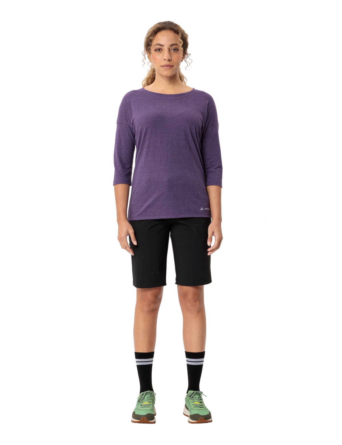 VAUDE Funktionsshirt »WOMEN'S NEYLAND 3/4 T-SHIRT«, (1 tlg.)