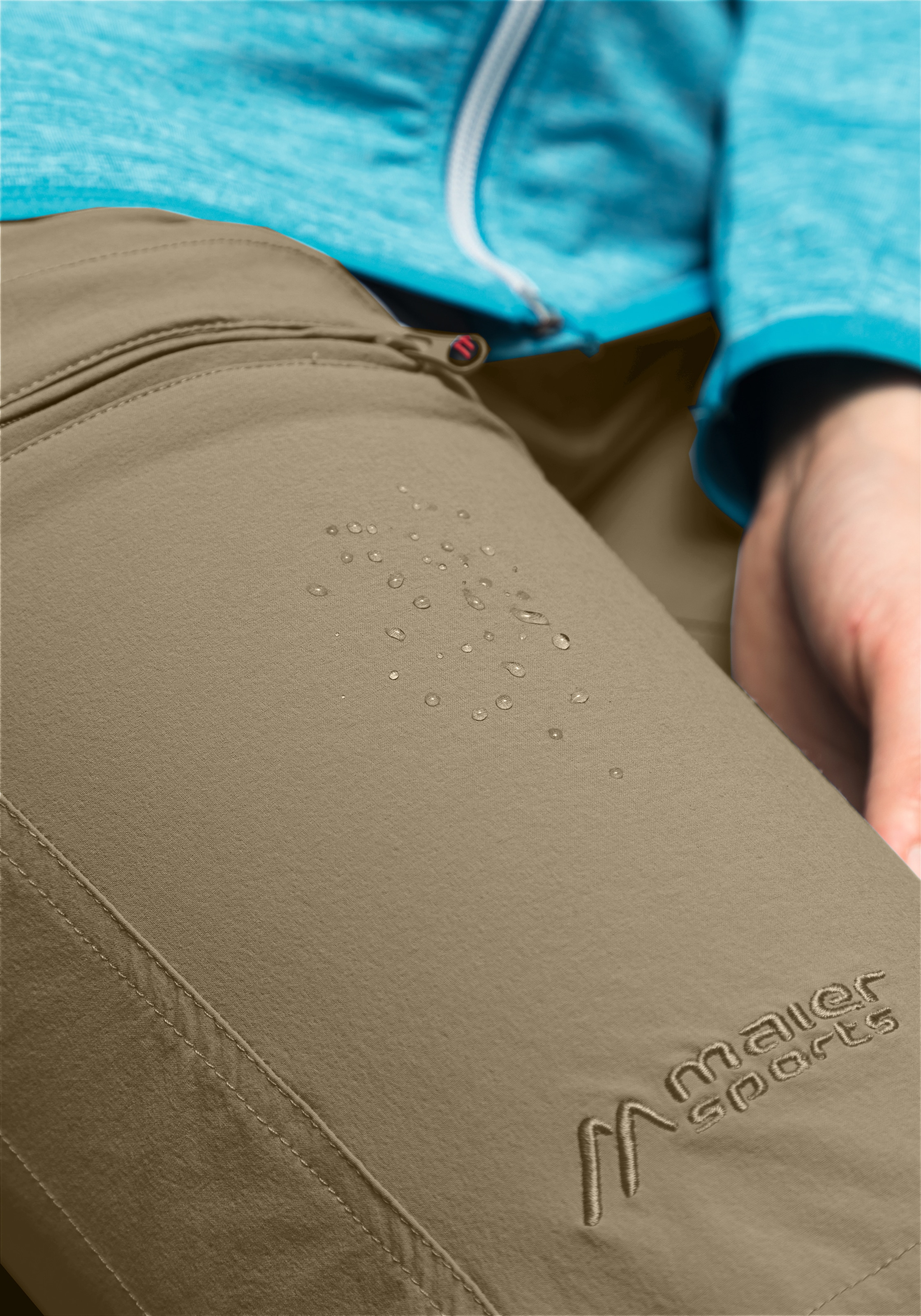 Maier Sports Funktionshose »Lulaka«  Damen Wanderhose, atmungsaktive Outdoor-Hose mit Roll up Funktion