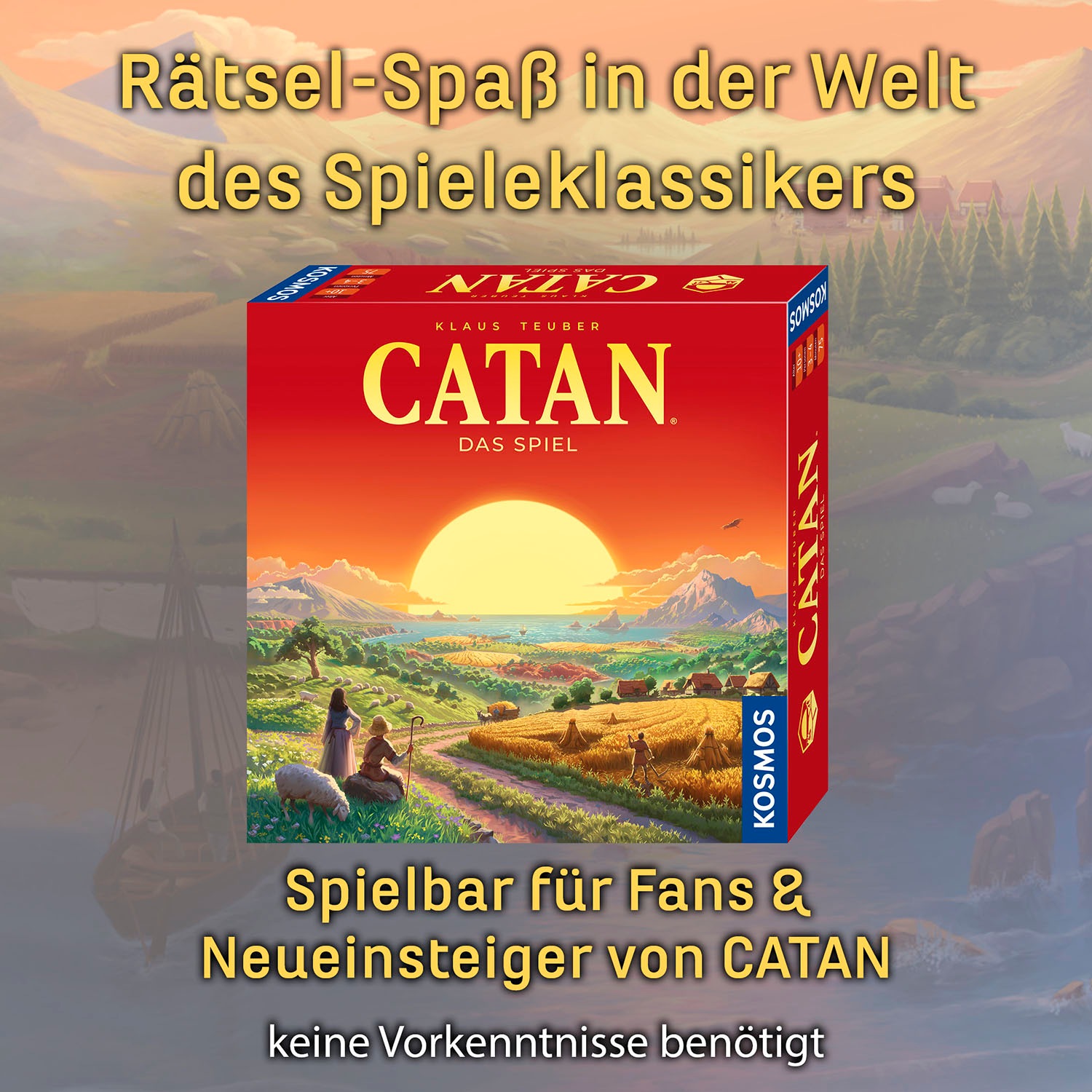 Kosmos Spiel »EXIT® Das Spiel Abenteuer auf Catan« Made in Germany