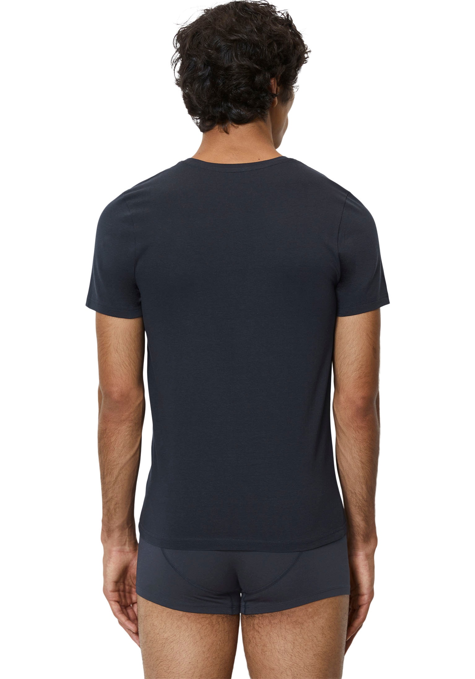 Marc O'Polo T-Shirt »Essentials« Rundhals-Auschnitt, Kurzarm,