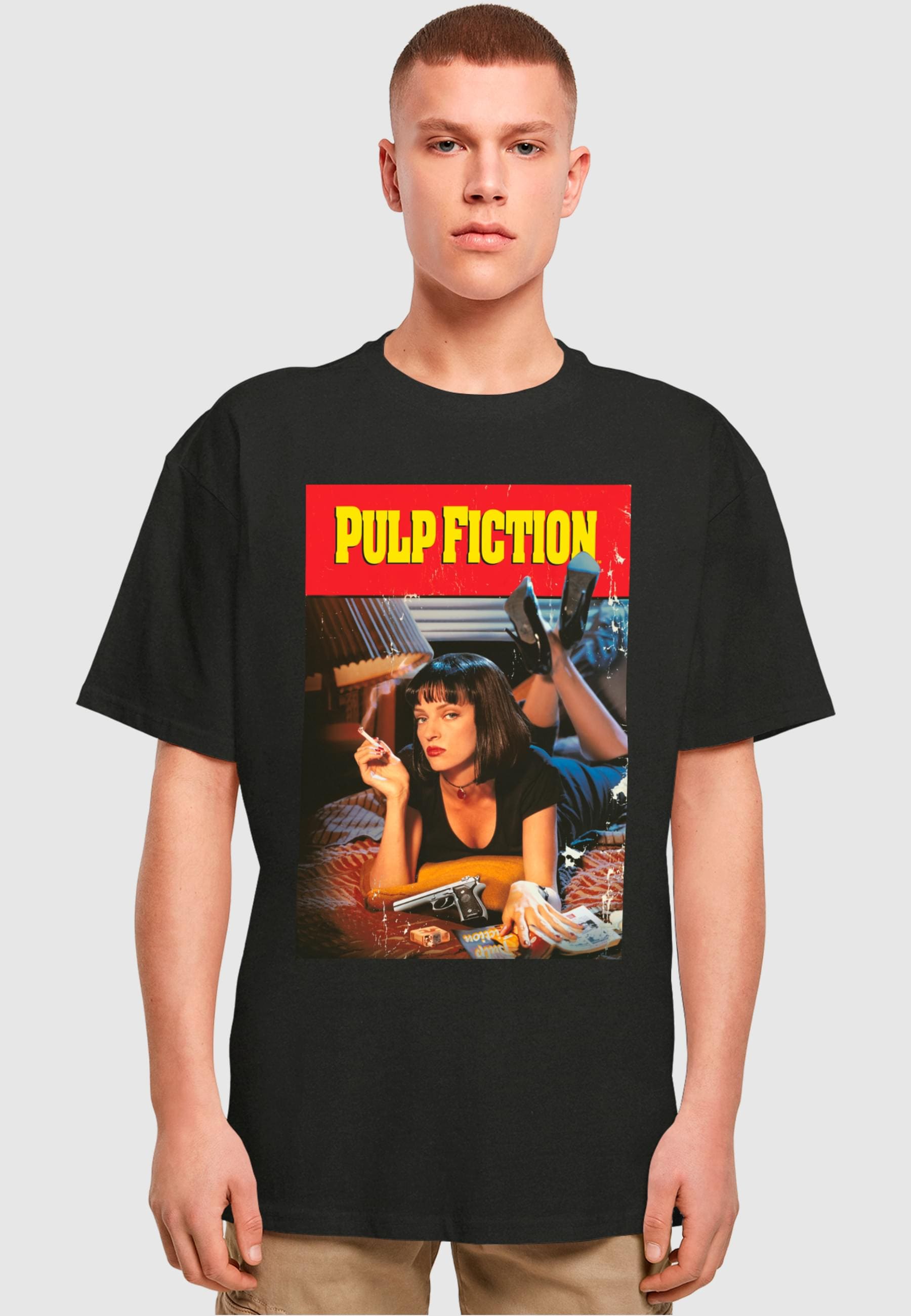 Merchcode T-Shirt »Merchcode Herren Pulp Fiction Poster Oversize Tee« 1 Stk.