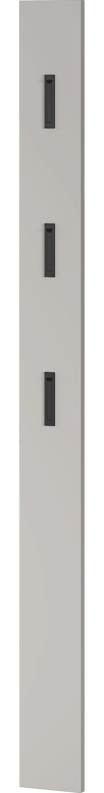 GERMANIA Garderoben-Set »Valega«, (4 St.), Schuhschrank mit Glasfronten, Spiegel und zwei Garderobenpaneelen