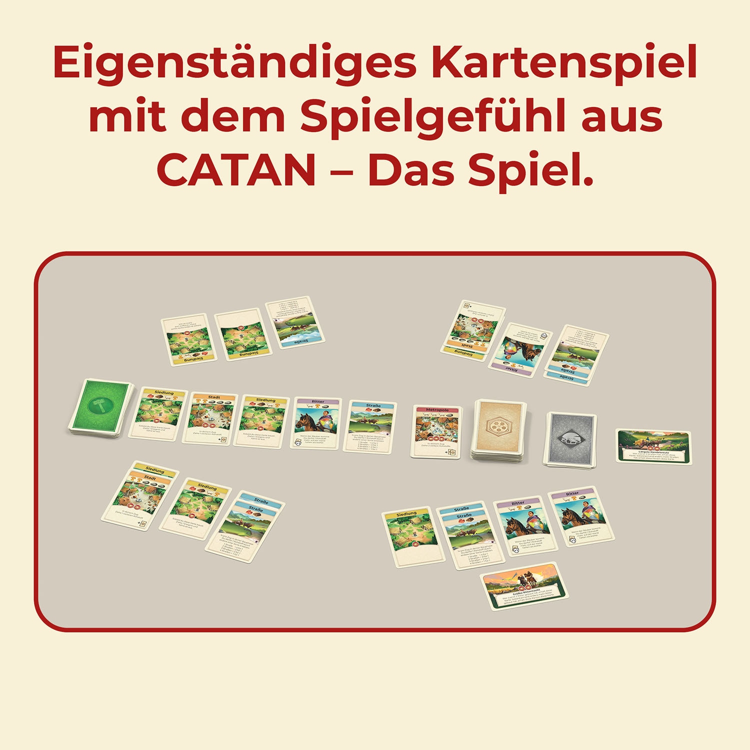 Kosmos Spiel »CATAN Das Kartenspiel« Made in Germany
