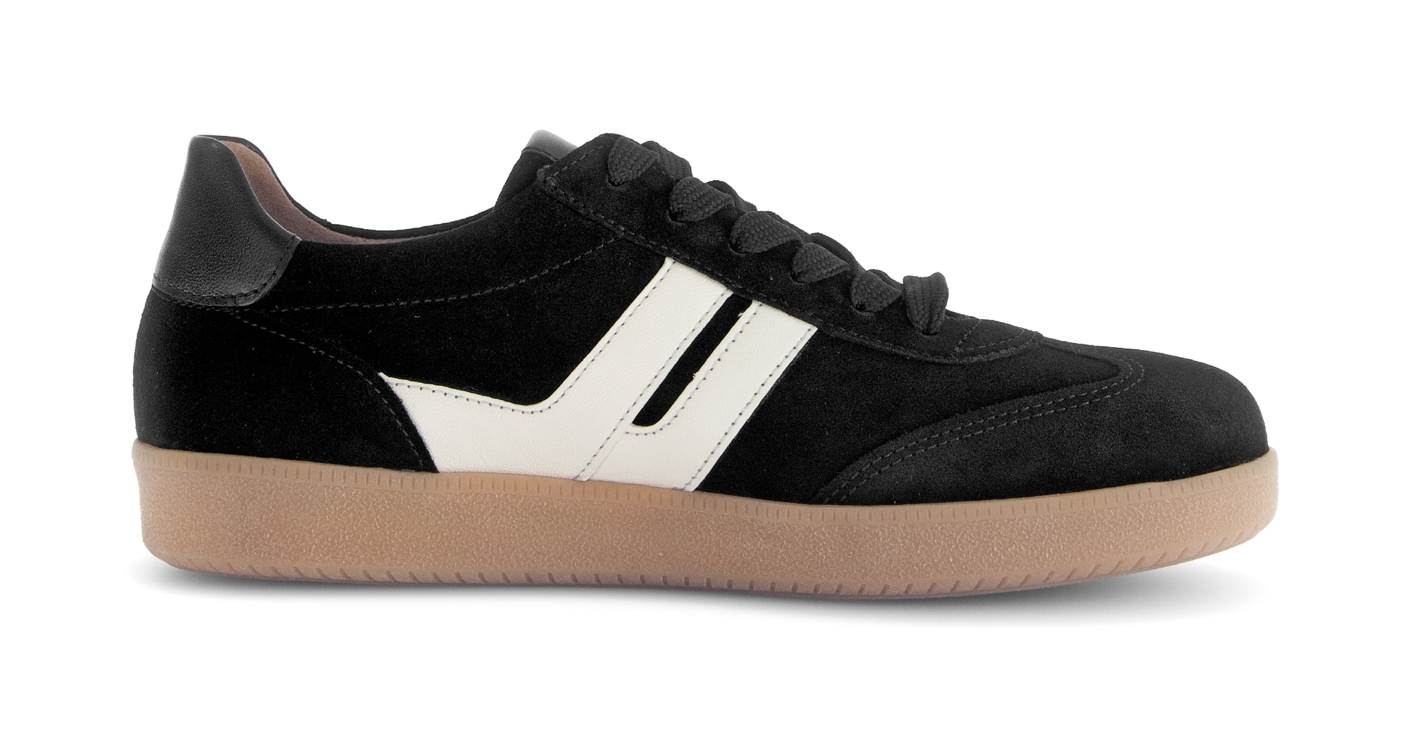 Gabor Plateausneaker, Freizeitschuh, Halbschuh, Schnürschuh mit gepolstertem Schaftrand