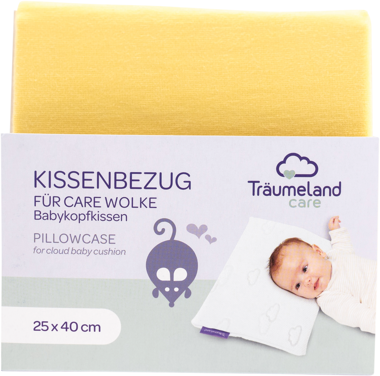 Träumeland Babykissen »Kissenbezug für WOLKE Babykopfkissen« günstig online kaufen