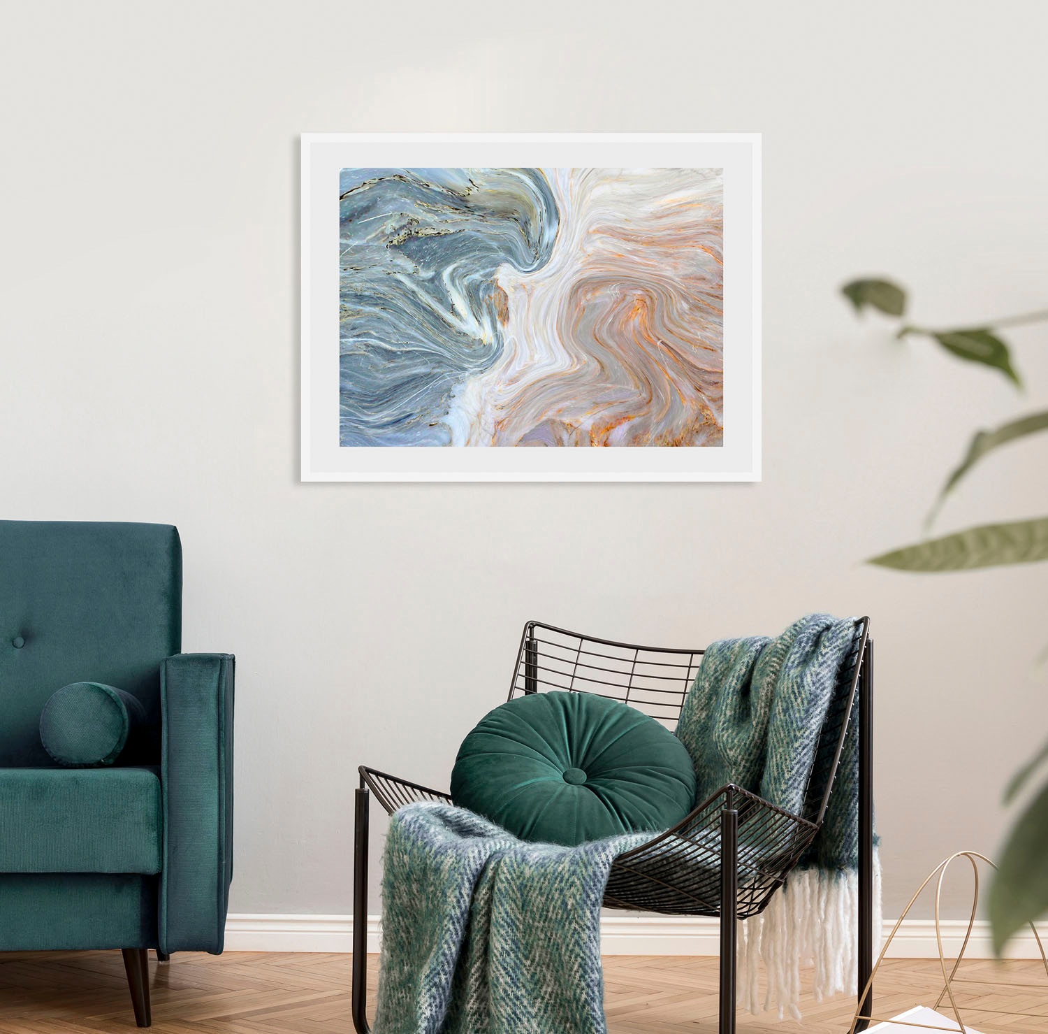 queence Bild »Baltasar«, Abstrakt-Marmor-Kunst-Gemälde, (1 St.), HD Premium günstig online kaufen