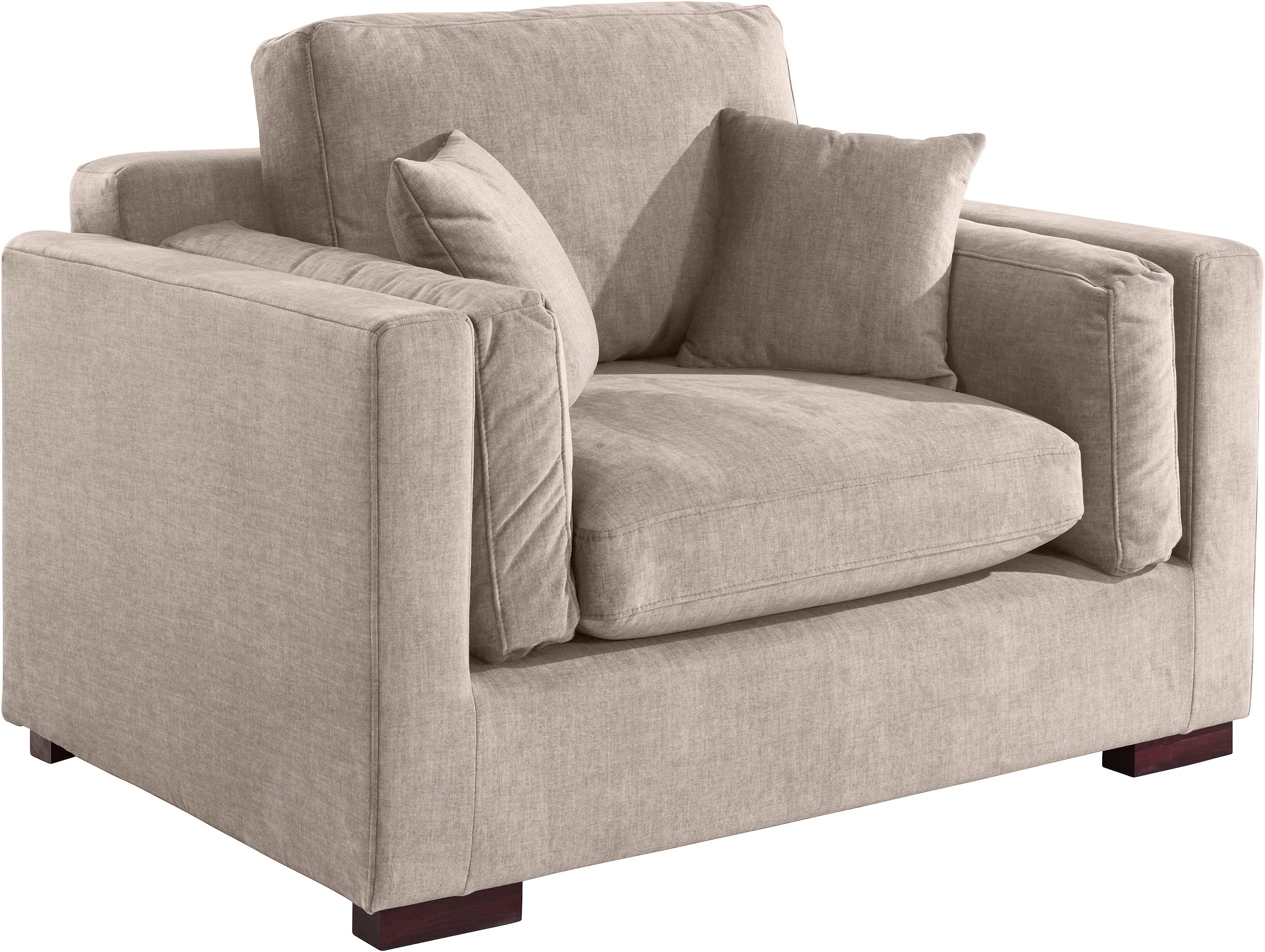 Home affaire Loveseat »Fresh Pond Sessel«, weicher Sitzkomfort, incl. Zierk günstig online kaufen