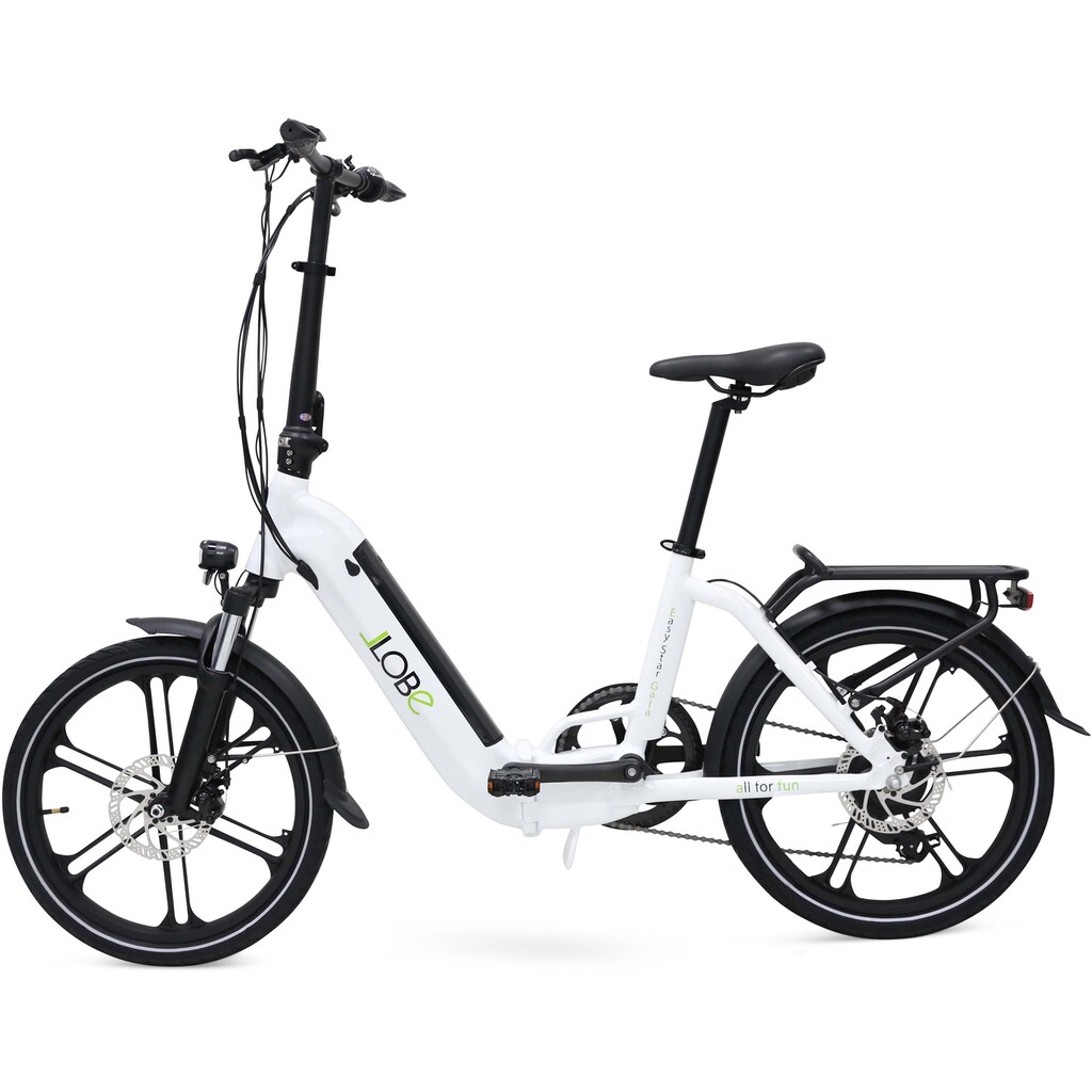 LLobe E-Bike »EasyStar Gala, 10Ah«, 7 Gang, Shimano, Heckmotor 250 W