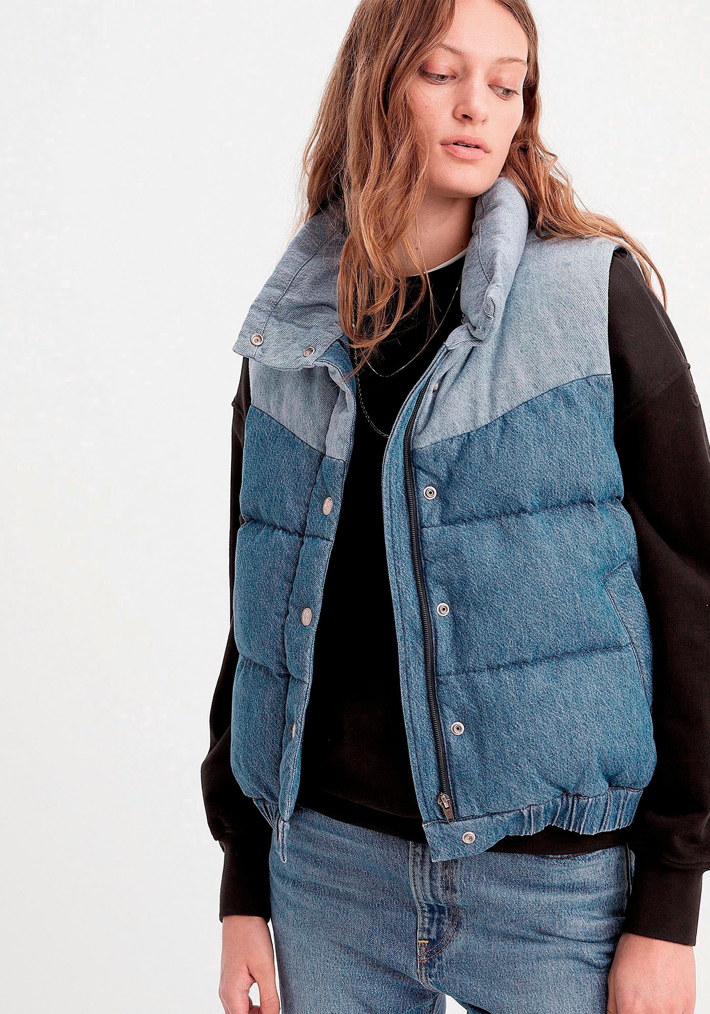 Levi's® Jeansweste »JUNO WESTERN PUFFER VES«