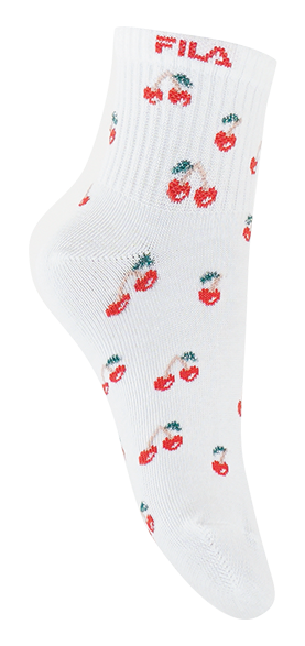 Fila Sneakersocken 6 Paar,  Cotton-Mix, Cherry-Design