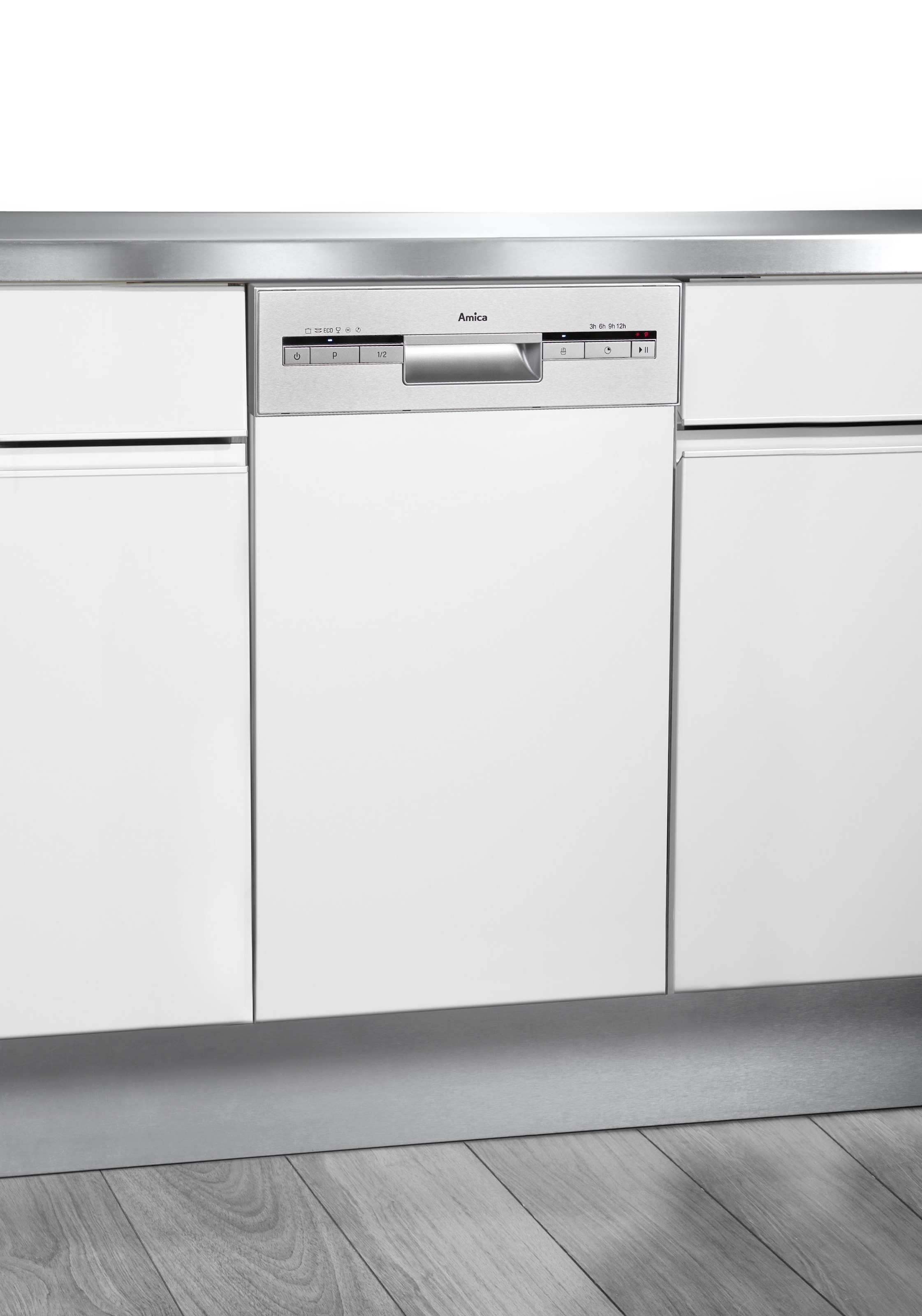 Amica vollintegrierbarer Geschirrspüler »EGSP 560 911 E«, 10 Maßgedecke