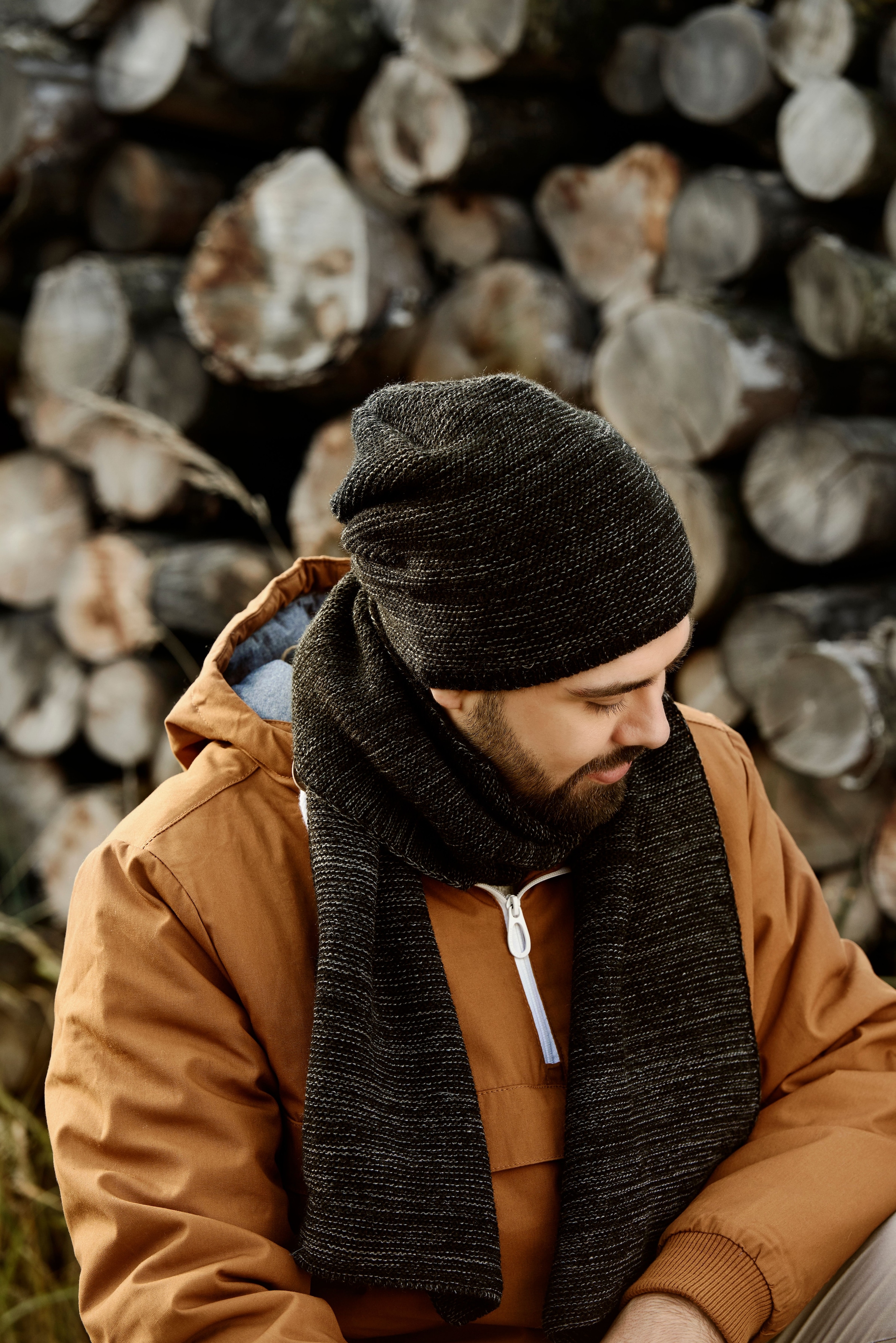 chillouts Beanie »Keith Hat« Strickmütze im Oversize-Look, meliert, gefüttert