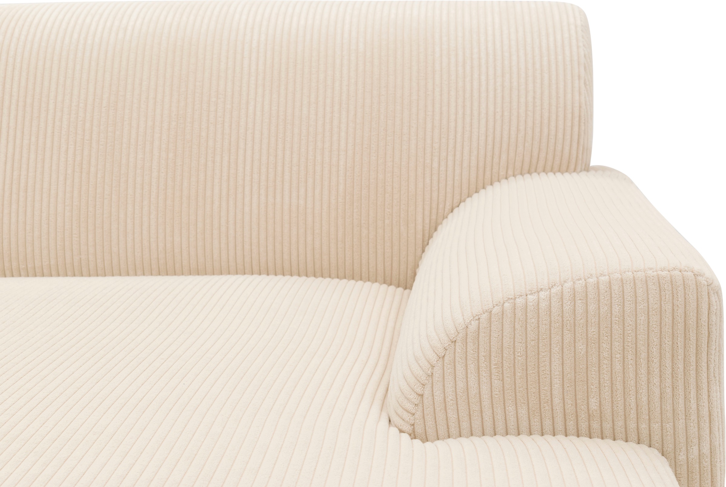Home affaire Ecksofa »Nika zeitlos und elegant, L-Form«, wahlweise mit Bettfunktion, auch in Cord