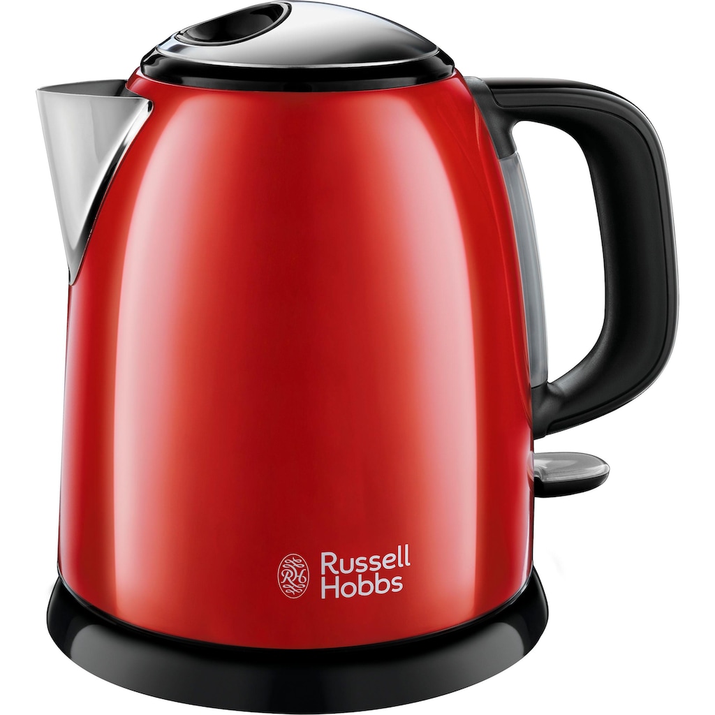 RUSSELL HOBBS Wasserkocher »Colours Plus rot 24992-70«, 1 l, 2400 W
