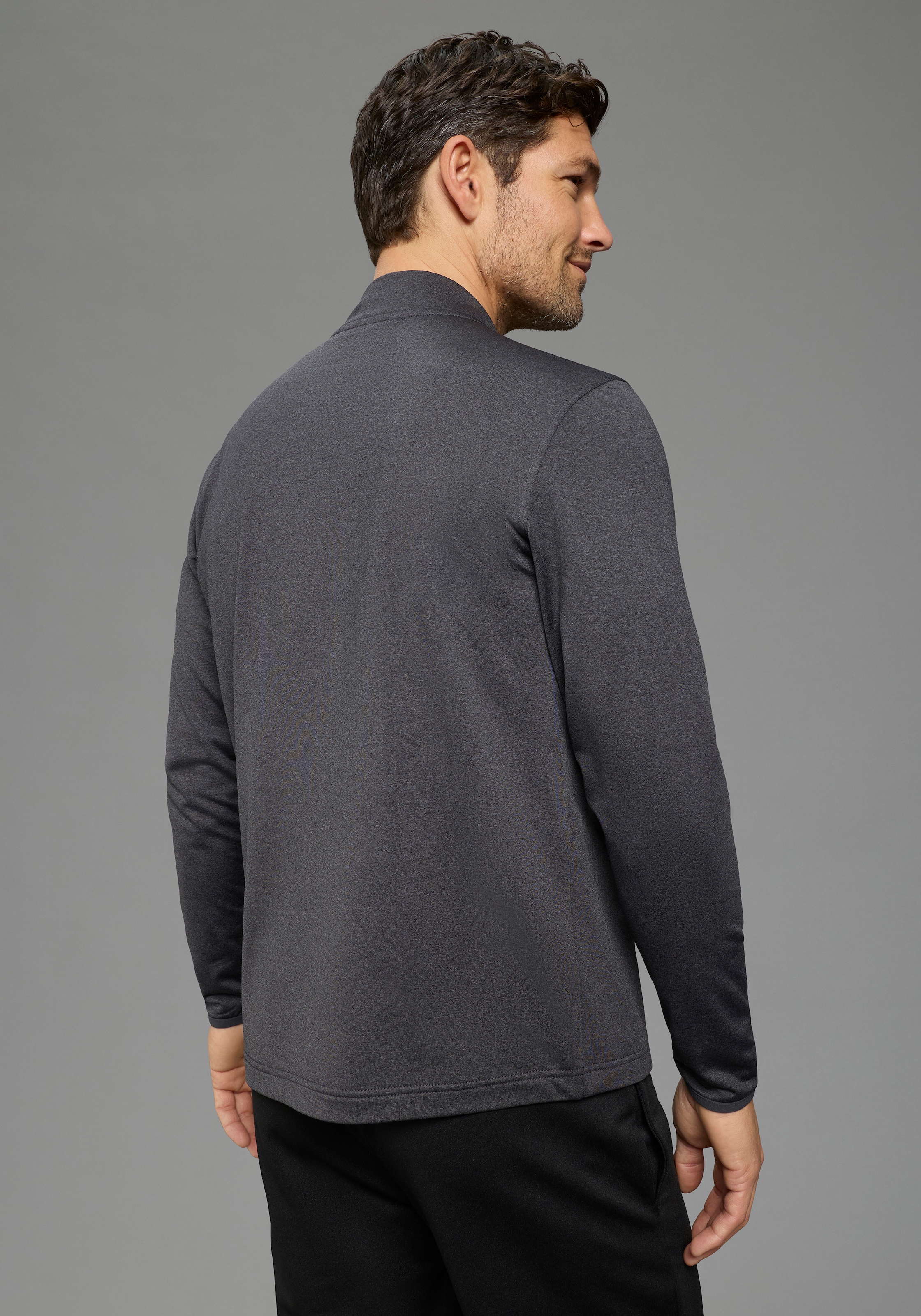 Ocean Sportswear Funktionsshirt »atmungsaktiv , quick dry« schmale Passform, Langarm, mit Reißverschluss am Ausschnitt