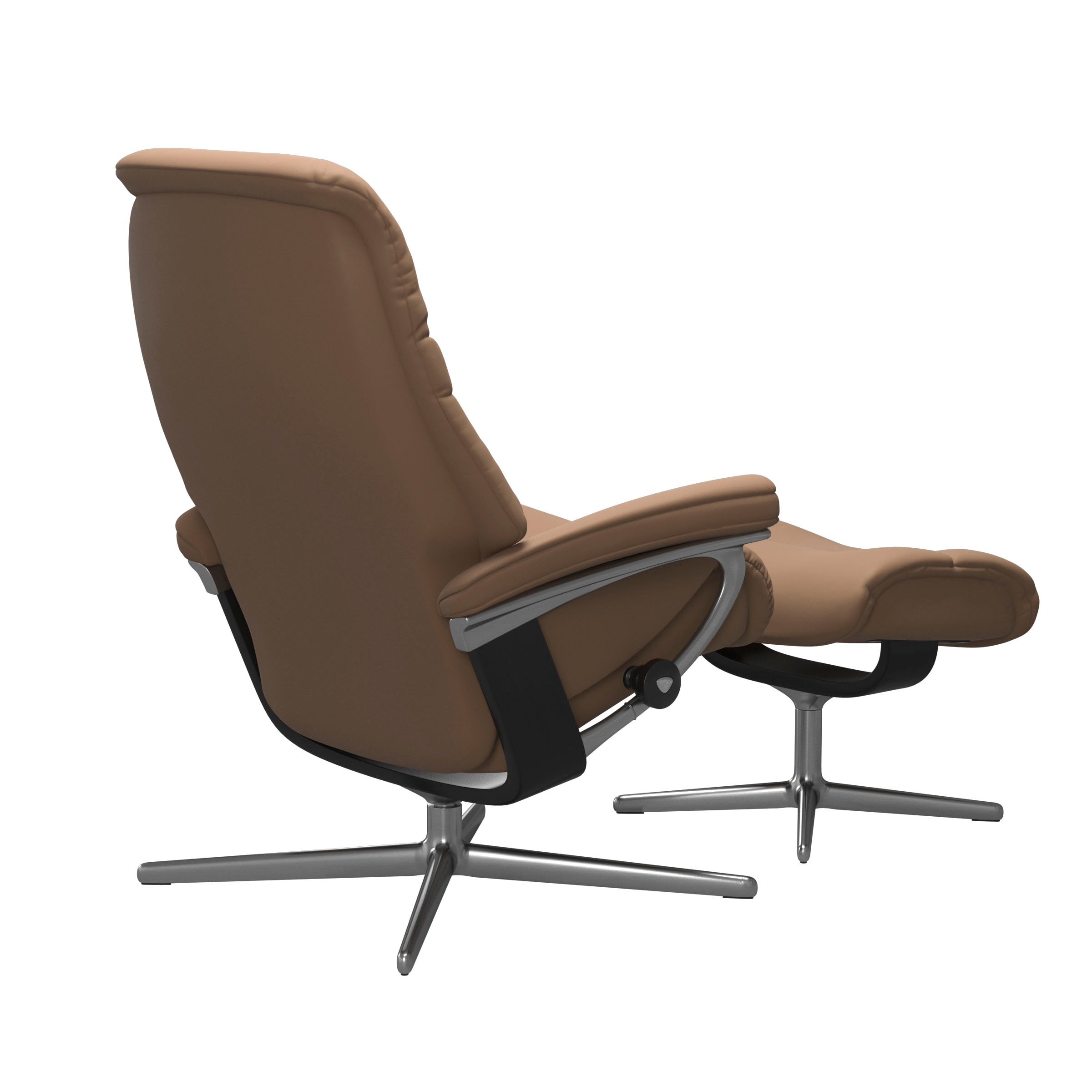 Stressless® Relaxsessel »Sunrise« mit Cross Base, Größe S, M & L, Holzakzent Schwarz