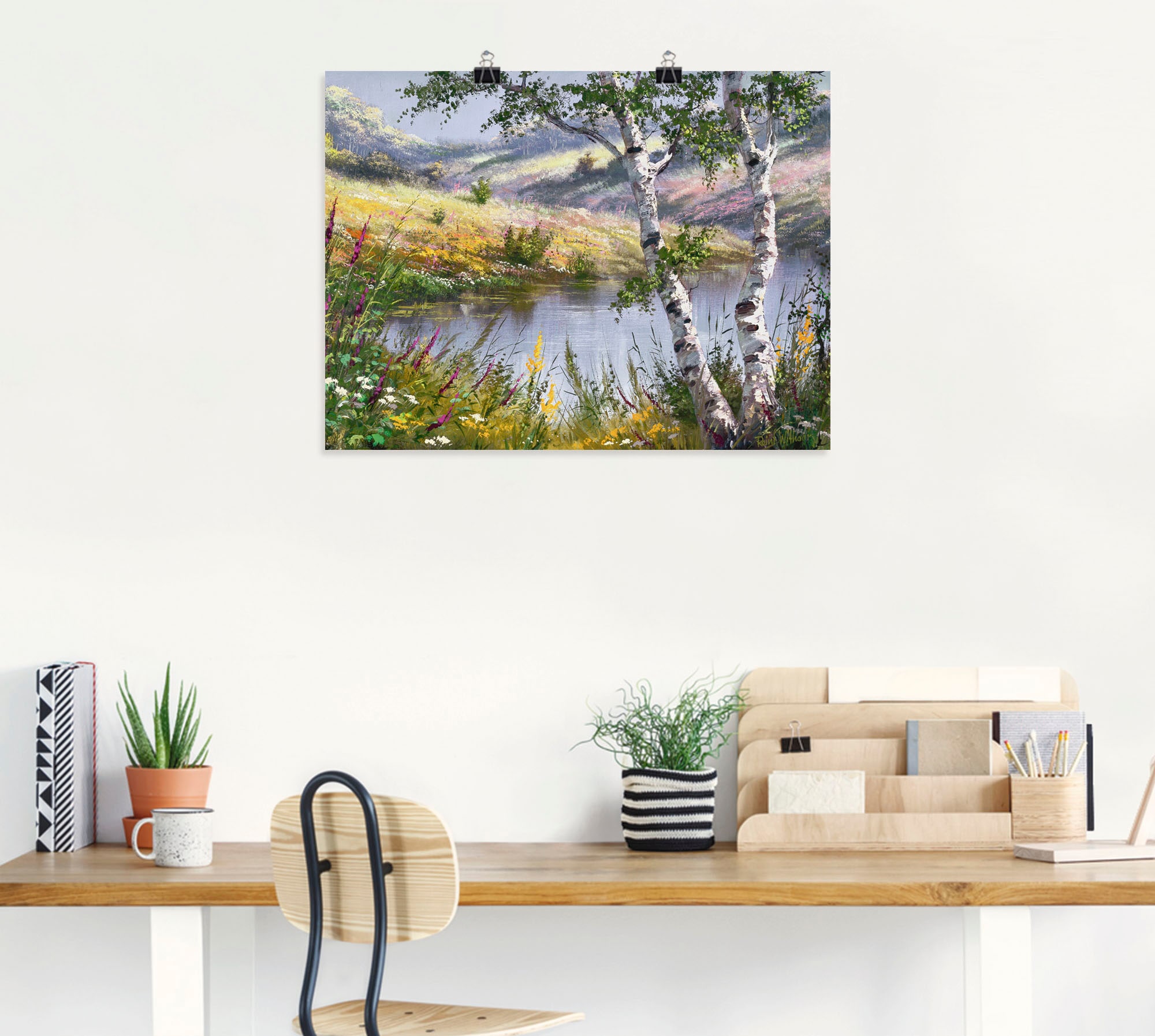 Artland Wandbild »Nach einem Sturm« Gewässer 1 Stk. tlg. als Leinwandbild, Poster in verschied. Größen