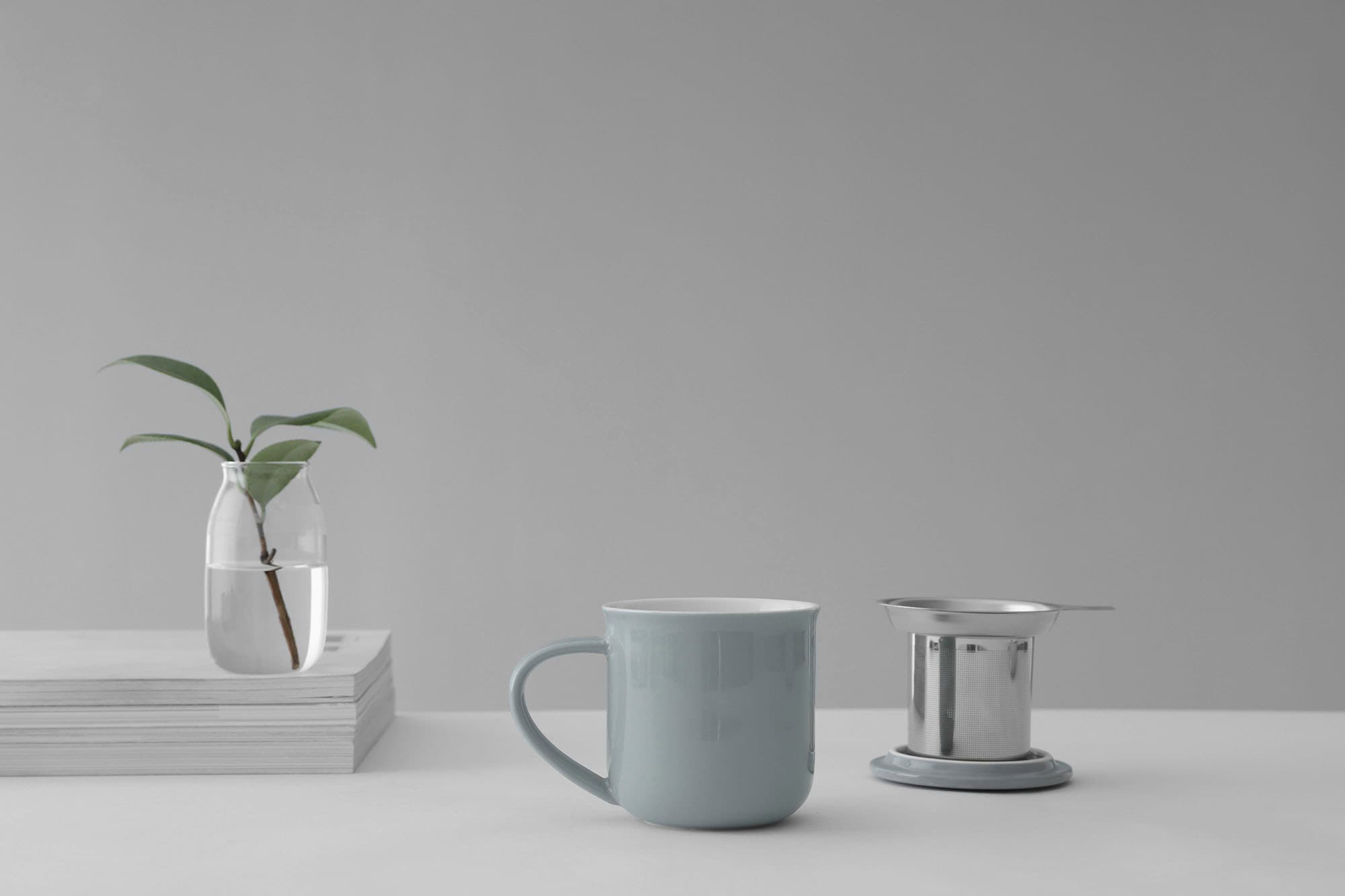 VIVA SCANDINAVIA Tasse »Eva«, mit Teesieb und Deckel, 350 ml