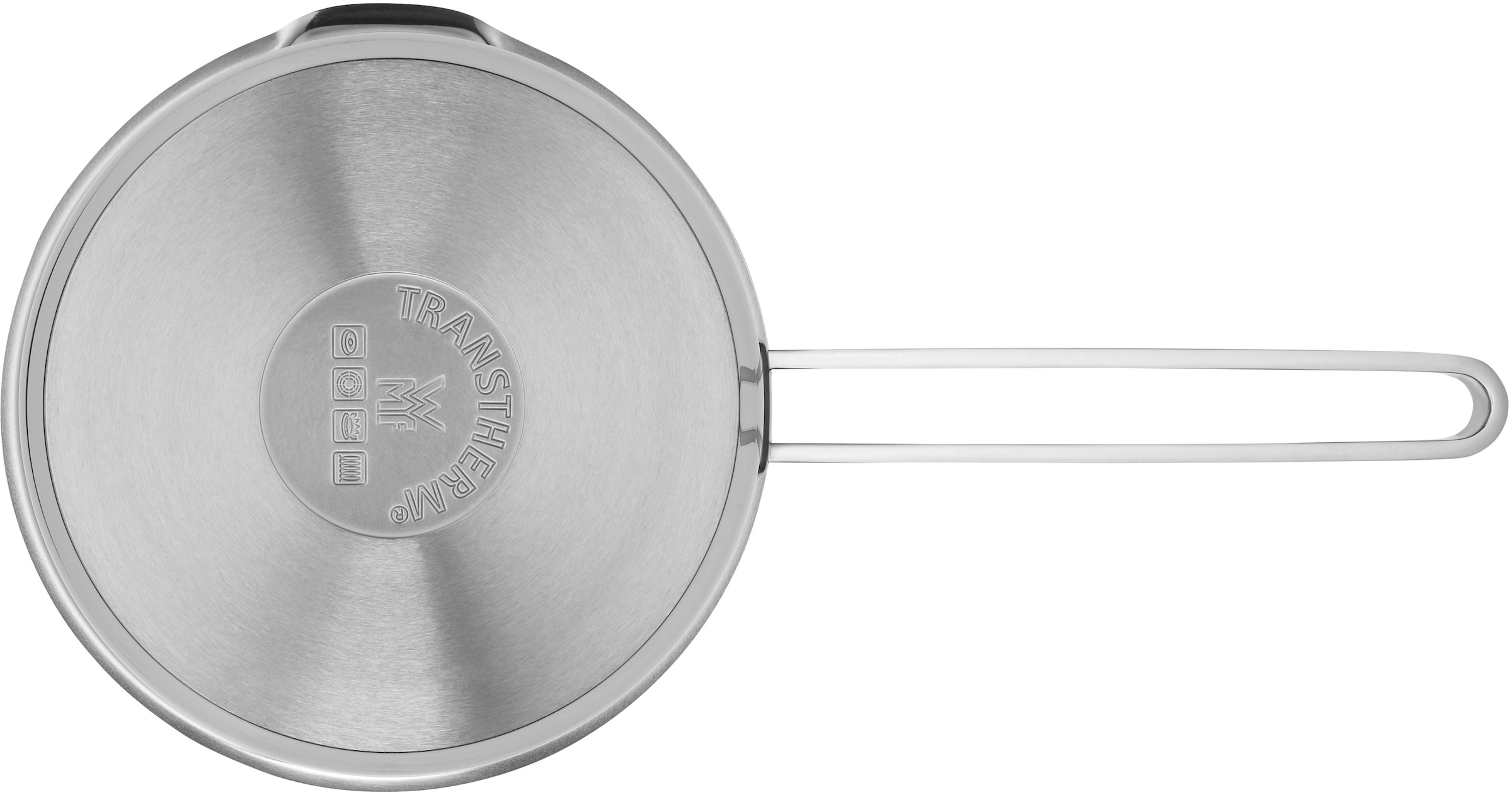 WMF Kasserolle »Function 4«, Cromargan® Edelstahl Rostfrei 18/10, (1 tlg.), wärmeduzierende Hohlgriffe, Innenskalierung, Schüttrand