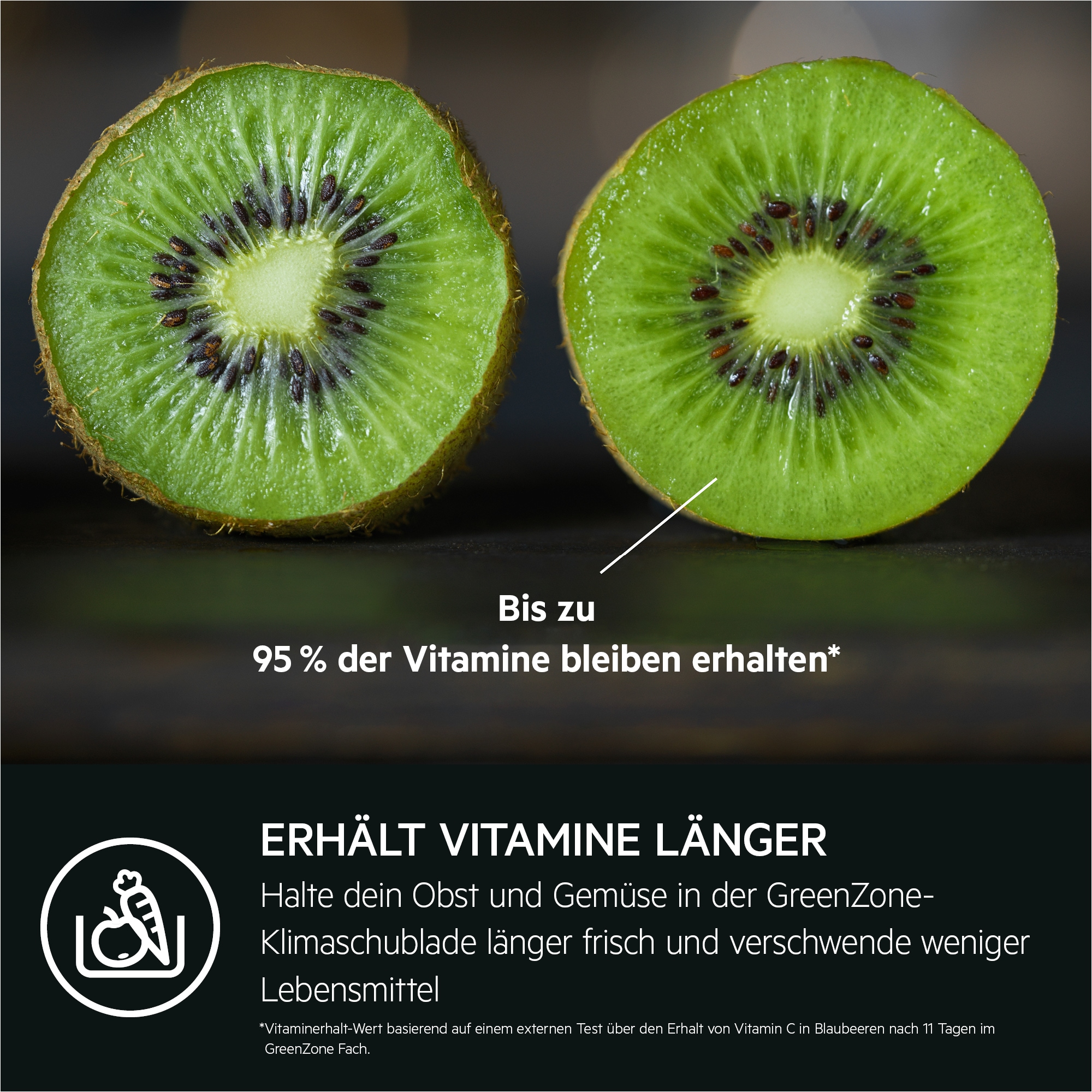 AEG Einbaukühlgefrierkombination 9000 »TSC9V18WCC3«, MultiChill 0°-Schublade: Maximal flexible Kühlung