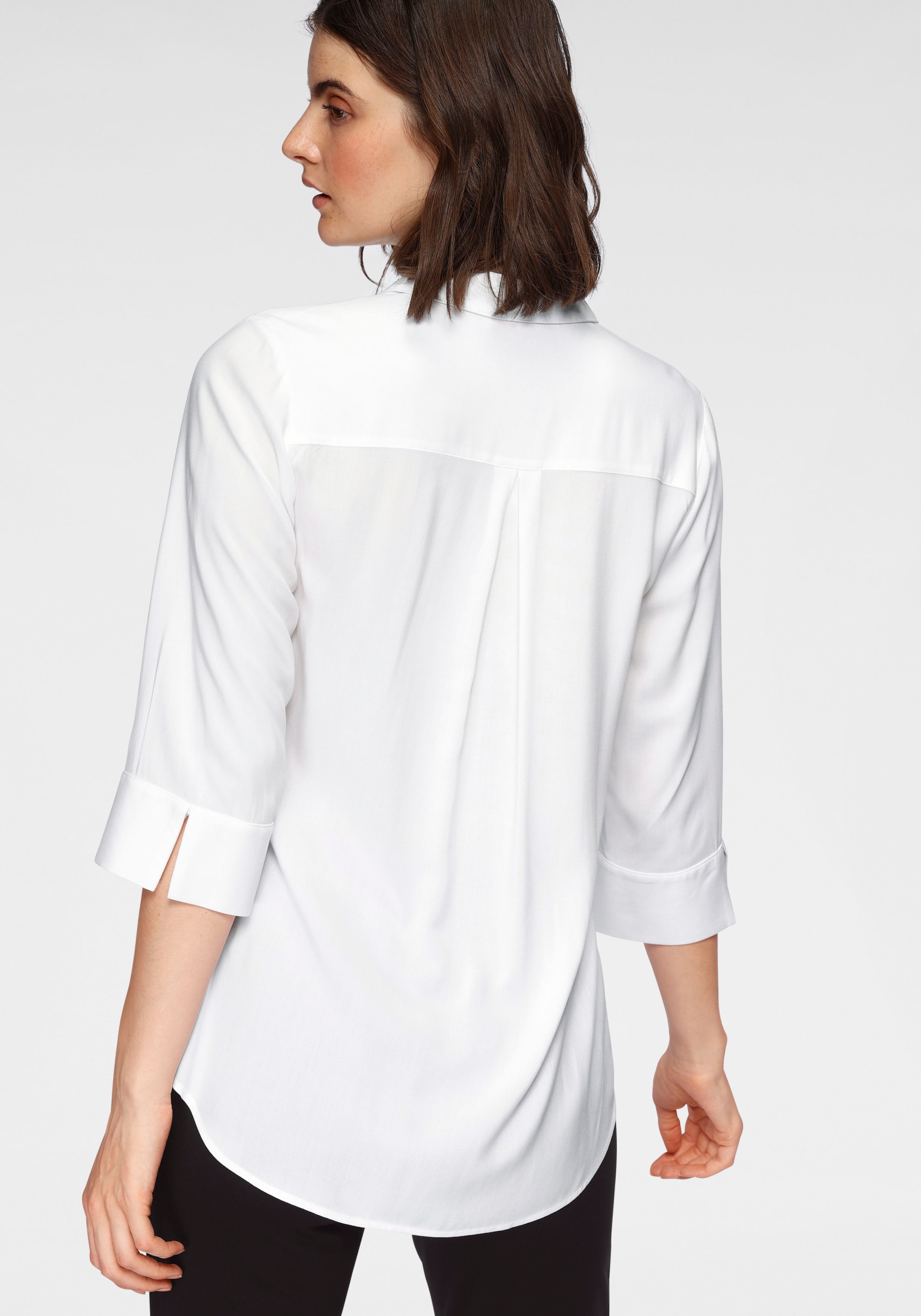 Viskose weicher OTTO kaufen online ECOVERO™ Bluse, aus products Klassische LENZING™ nachhaltig