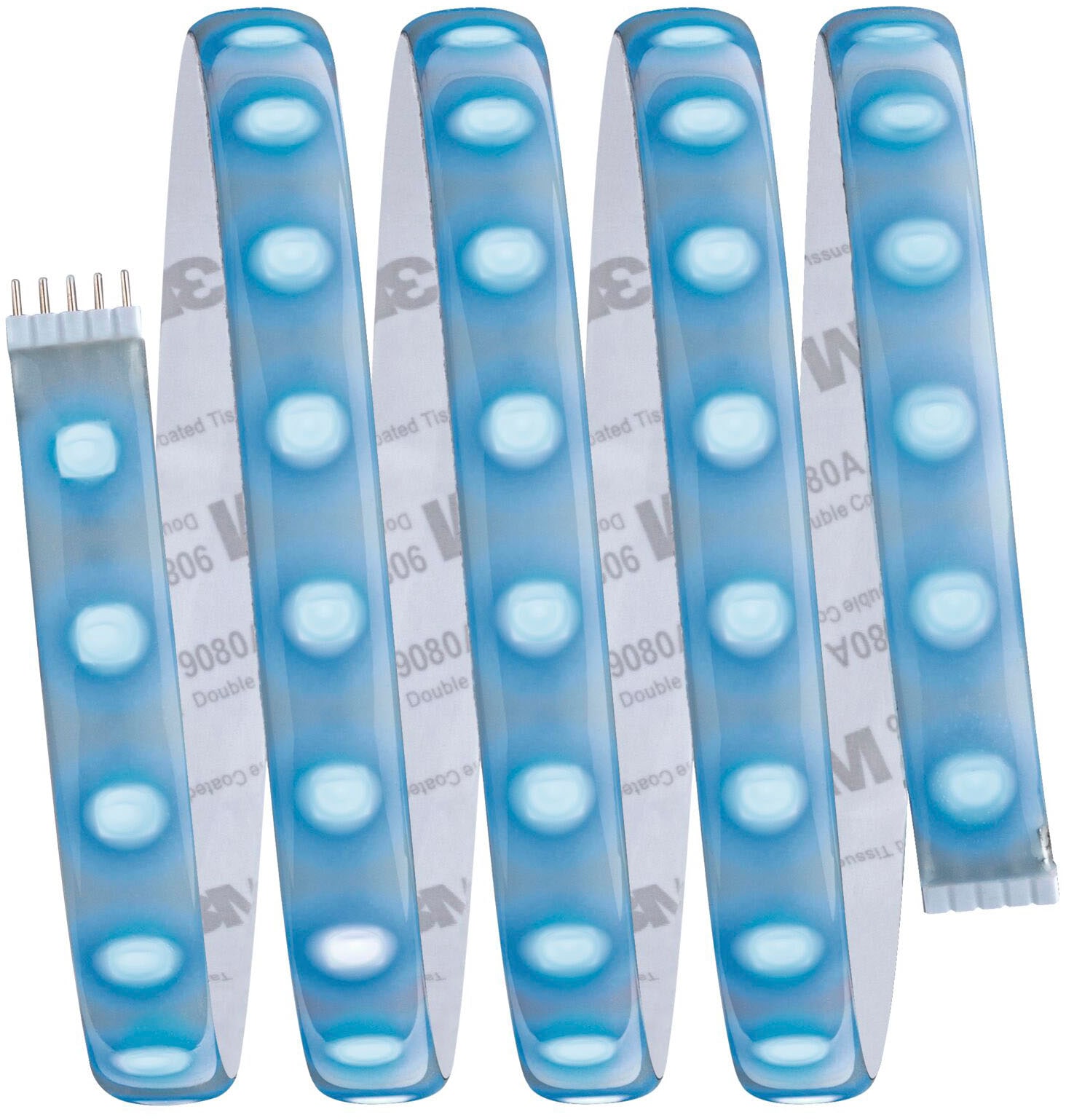 Paulmann LED-Streifen »MaxLED 500 Basisset 1,5m RGBW+ IP44 18W 440lm/m beschichtet«, 1 St.-flammig