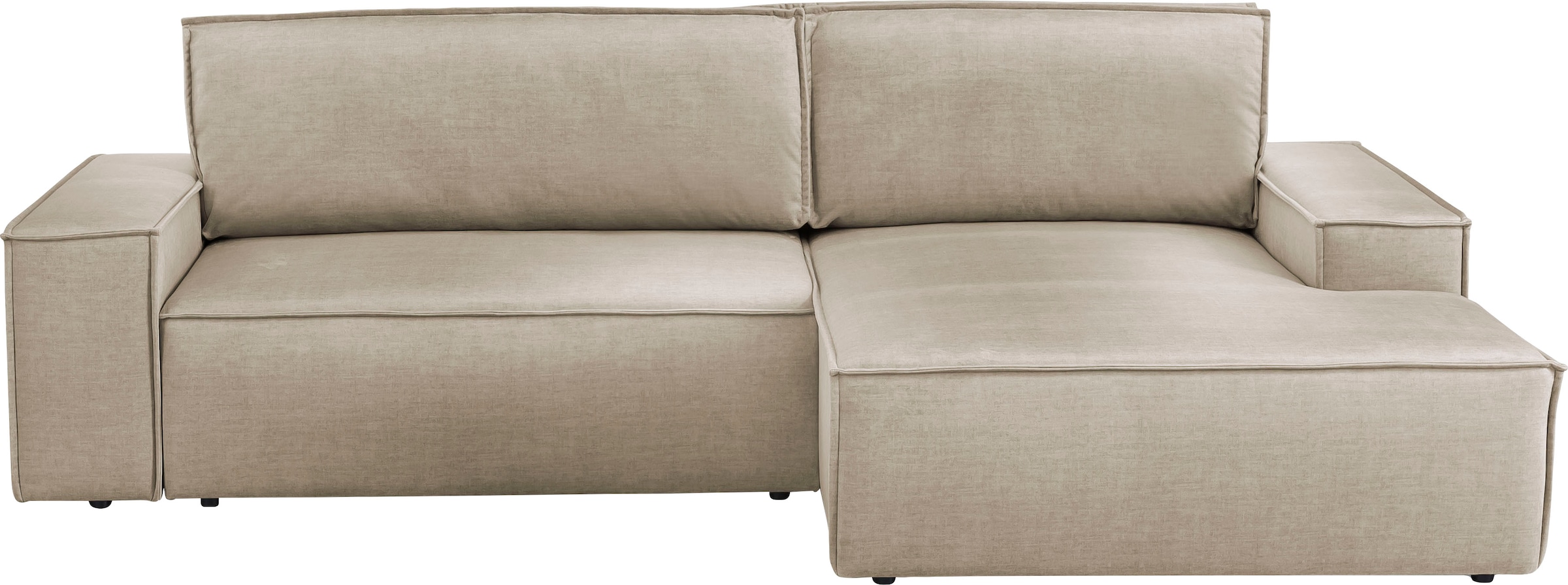 Home affaire Ecksofa SHERWOOD Schlafsofa 267 cm, L-Form, Schlaffunktion mit günstig online kaufen