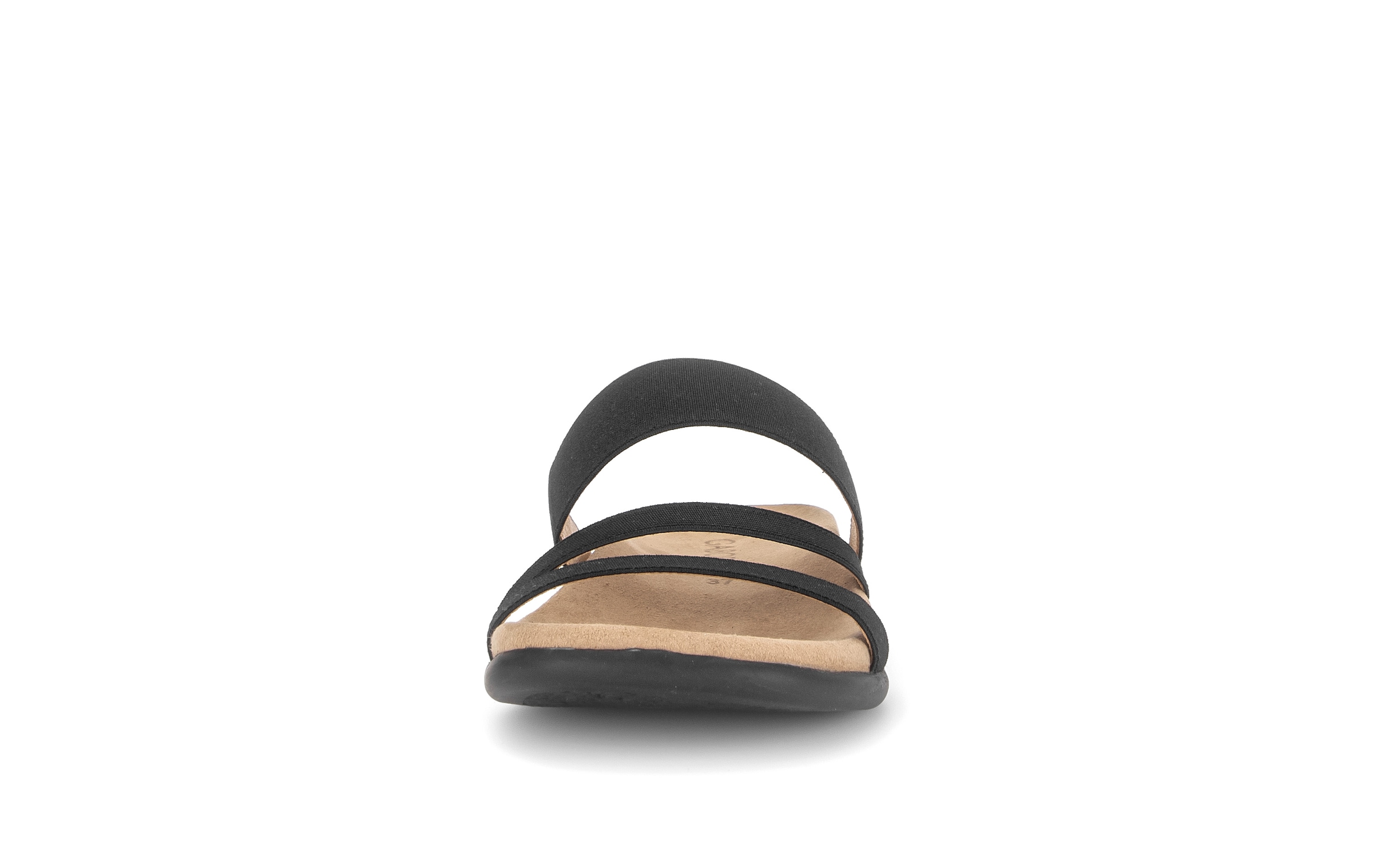 Gabor Pantolette  Keilabsatz, Schupfschuh, Sommerschuh mit feinen Riemen