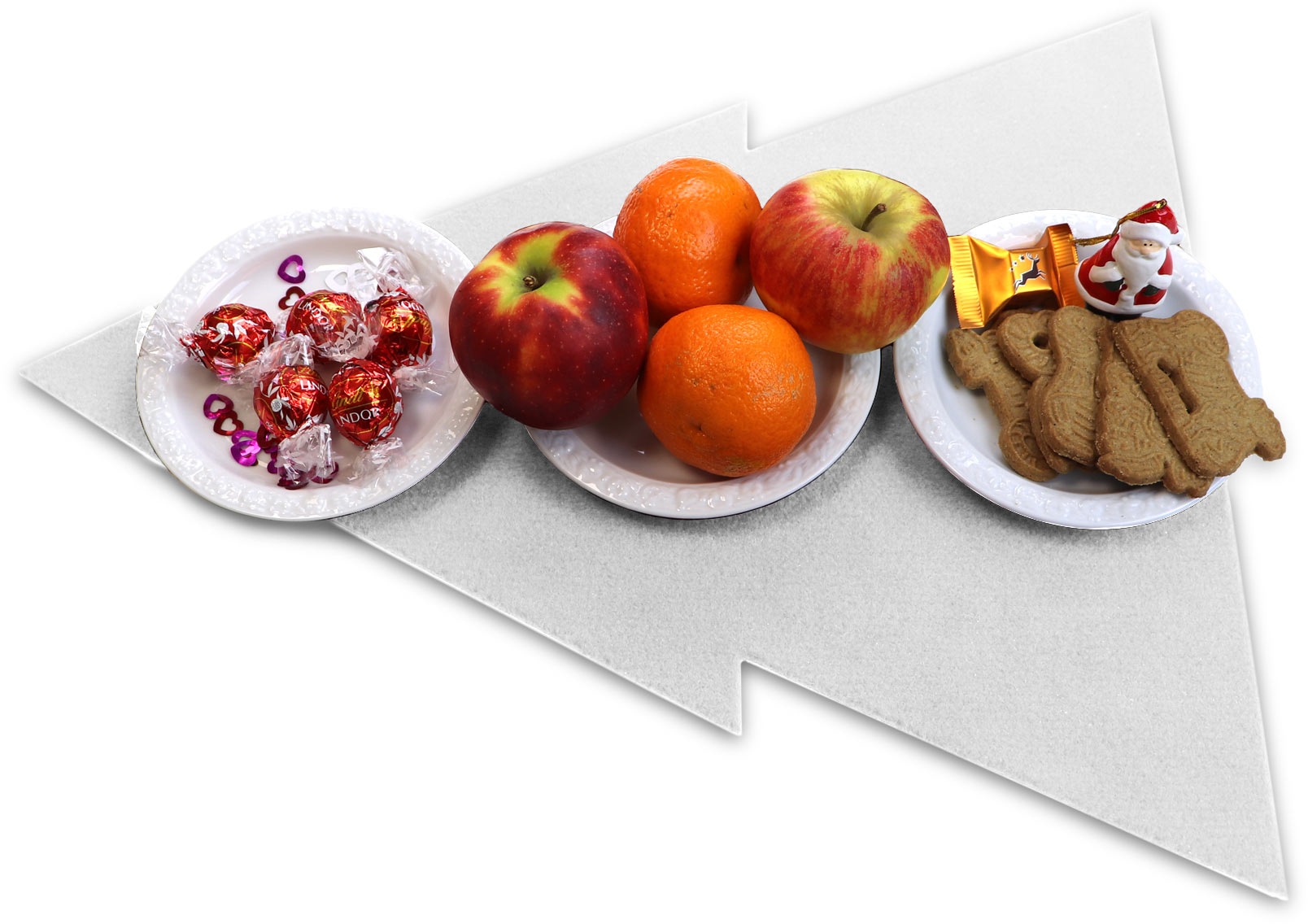 Primaflor-Ideen in Textil Platzset »Tannenbaum, Weihnachtsdeko«, (2 St.), auch ideal als Tischdeko oder Untersetzer, Größe 47,5 x 40cm