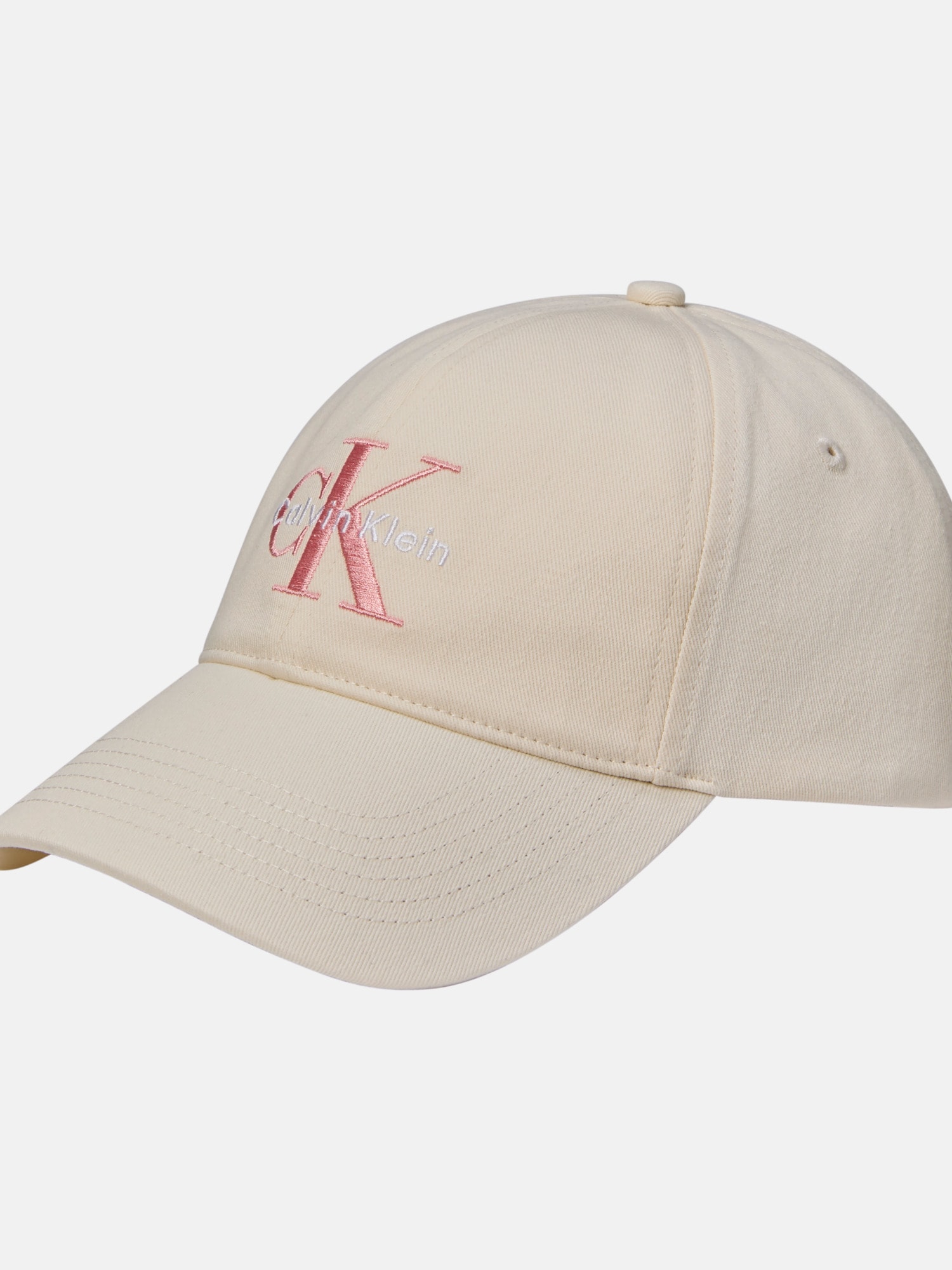 Calvin Klein Jeans Baseball Cap »MONOLOGO EMBROIDERY BASEBALL HAT«, Mit festem Schirm