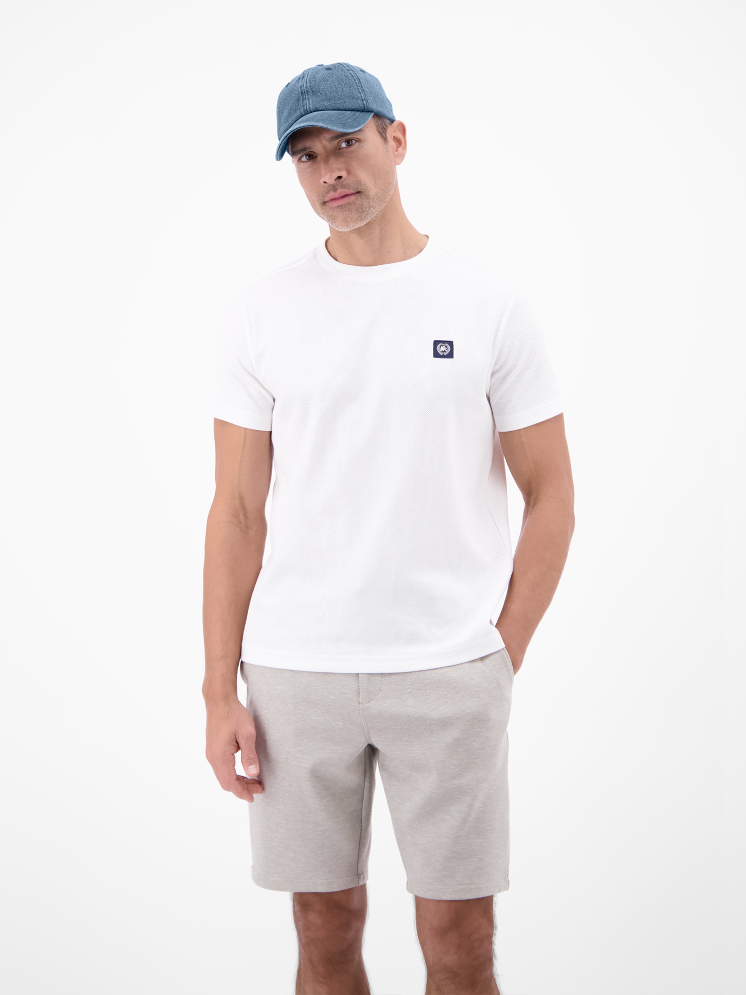 LERROS Baseball Cap »LERROS Denim-Basecap mit LERROS-Stitching«