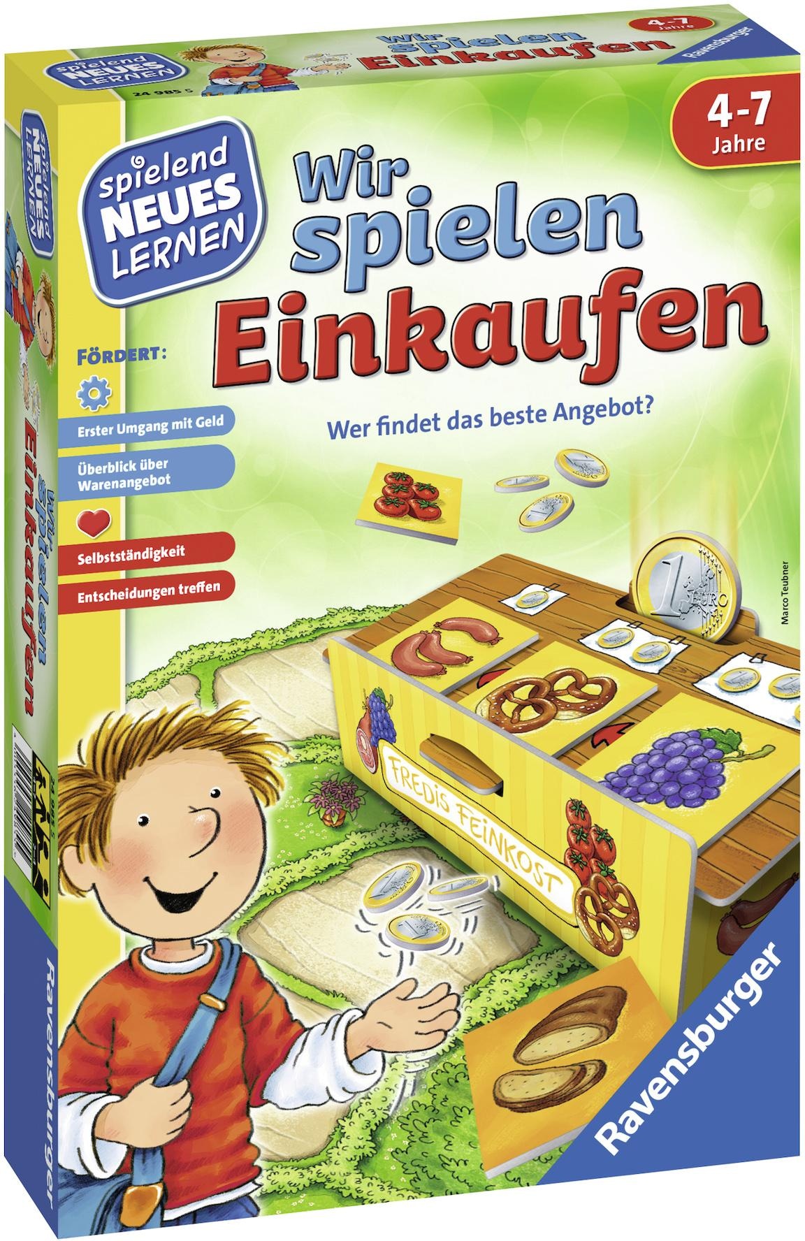 Ravensburger Spiel »Wir spielen Einkaufen«, Made in Europe