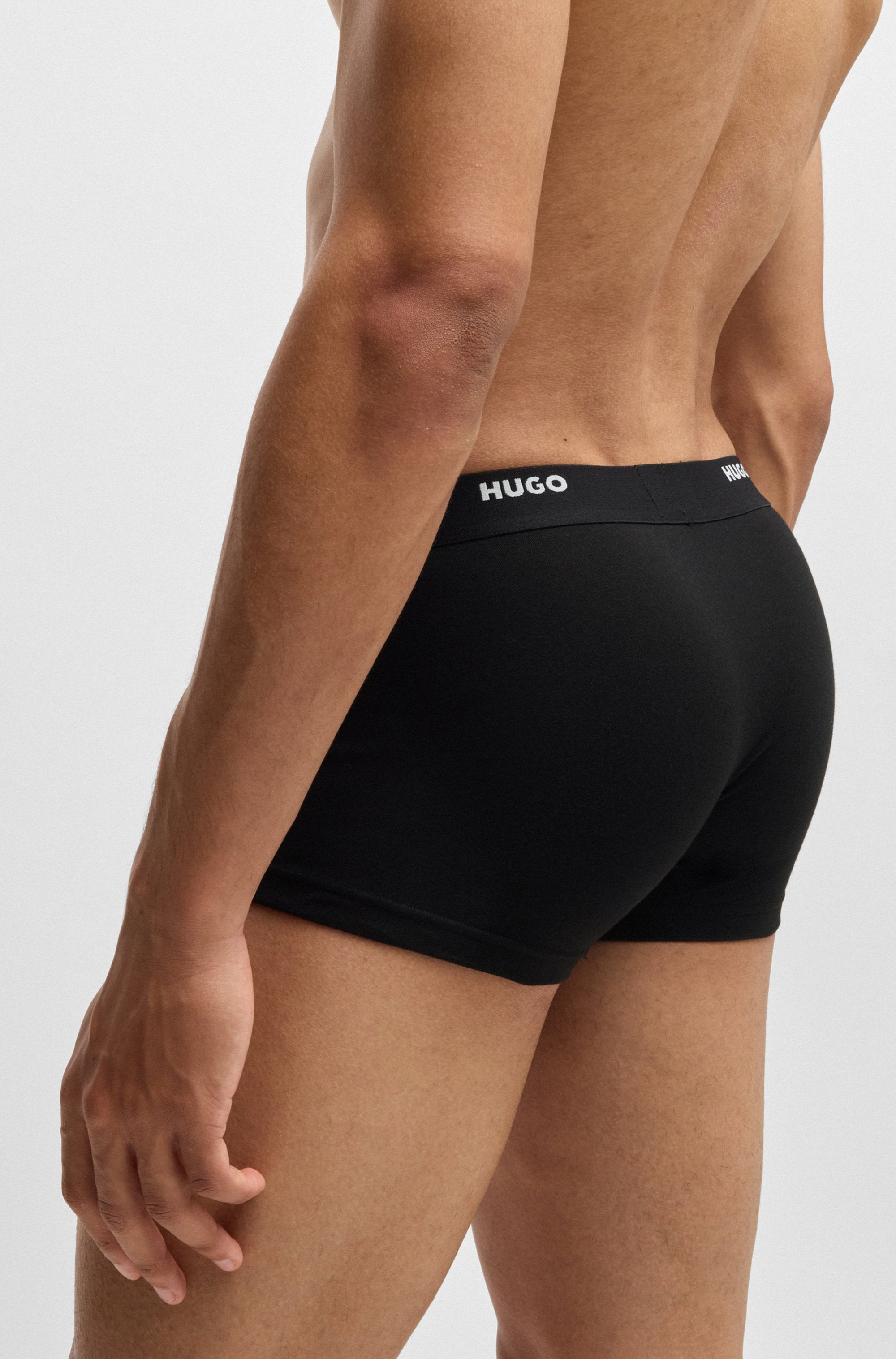 HUGO Underwear Trunk »TRUNK FIVE PACK« 5 Stk. mit HUGO Logoschriftzug am Bund