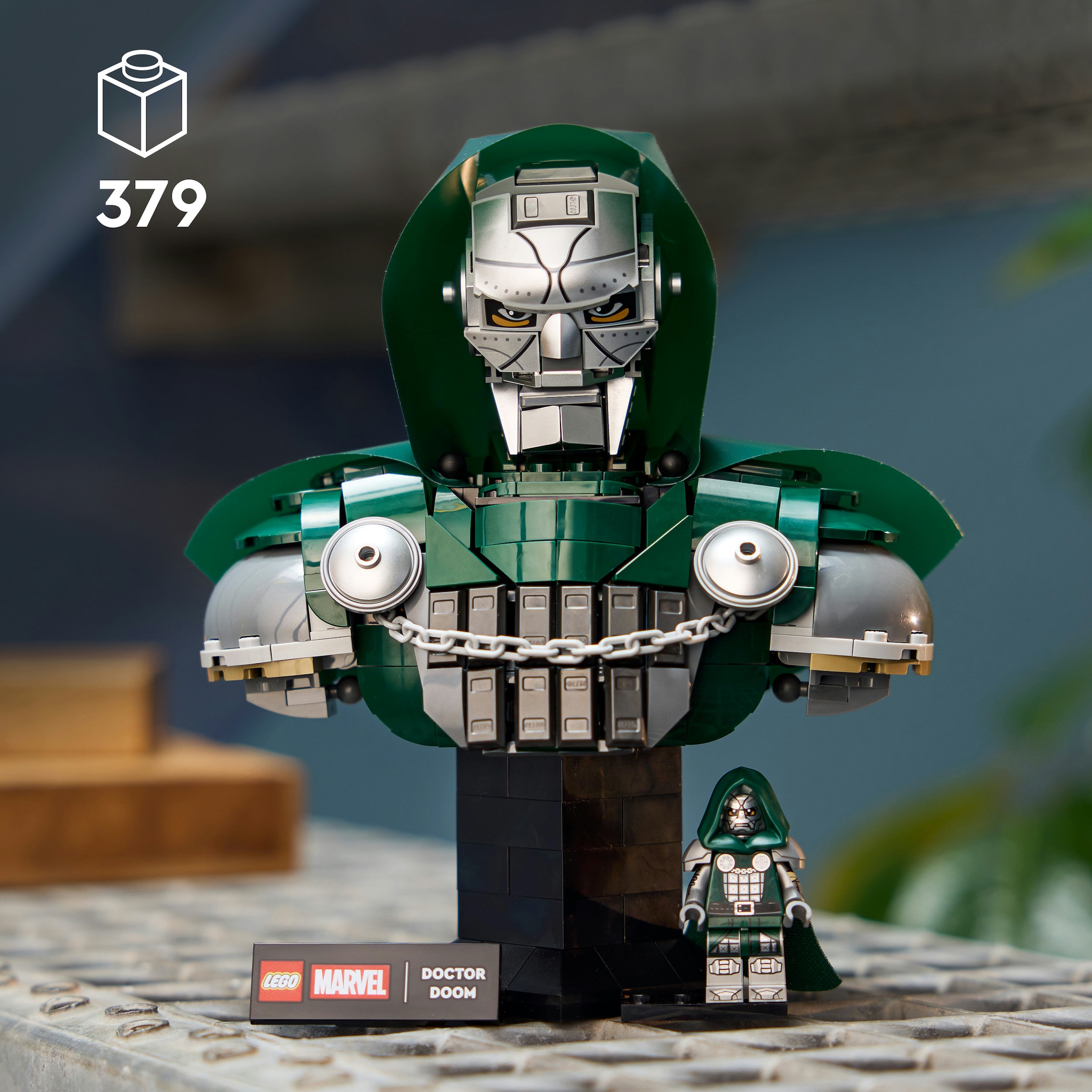 LEGO® Konstruktionsspielsteine »Doctor Doom Büste (76345), LEGO Super Heroes« Made in Europe