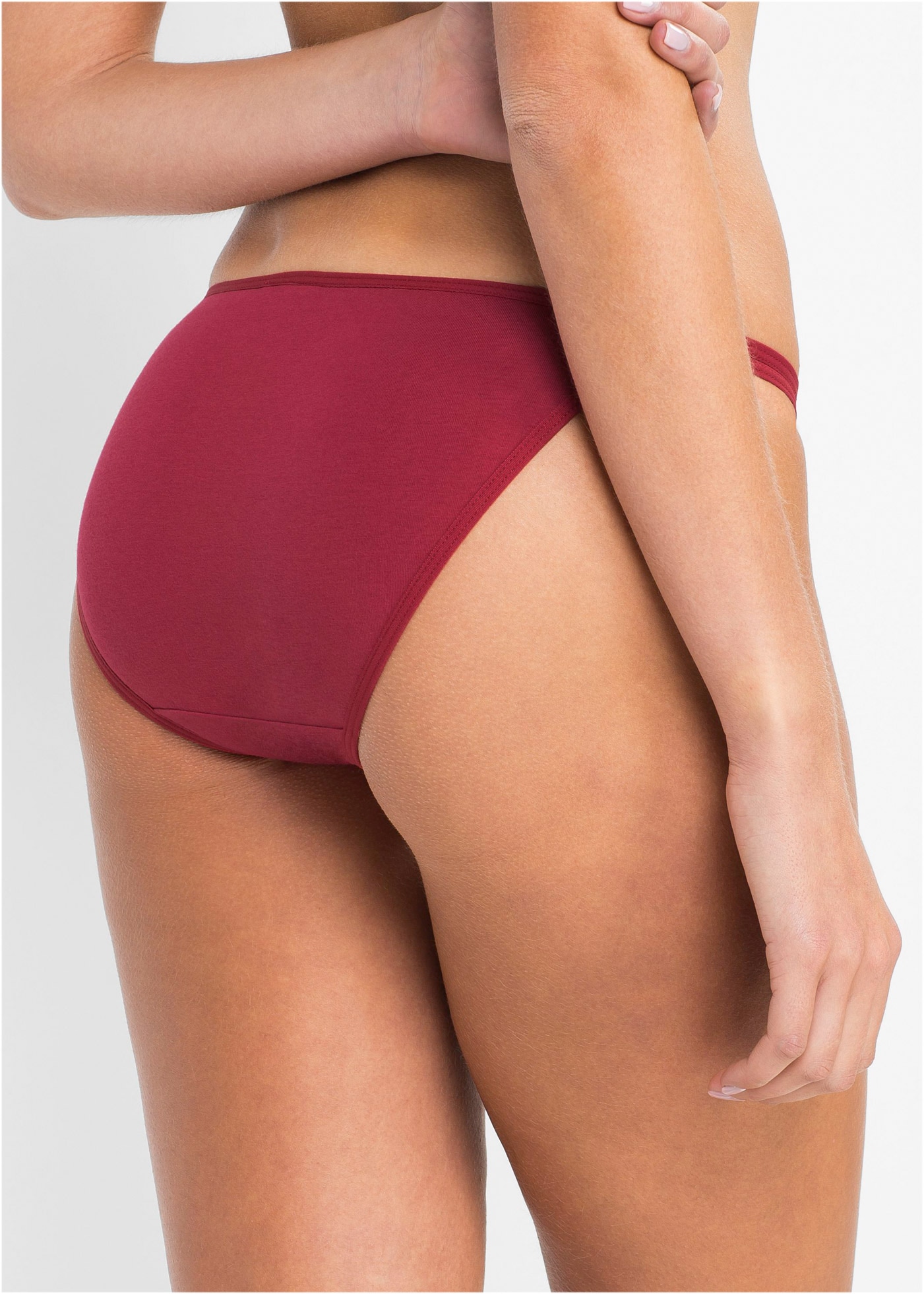bonprix Tangaslip »Tanga Slip (6er Pack)« Packung, 6 Stk. mit doppelten Seitenbändern, bequeme Passform, im 6er-Pack
