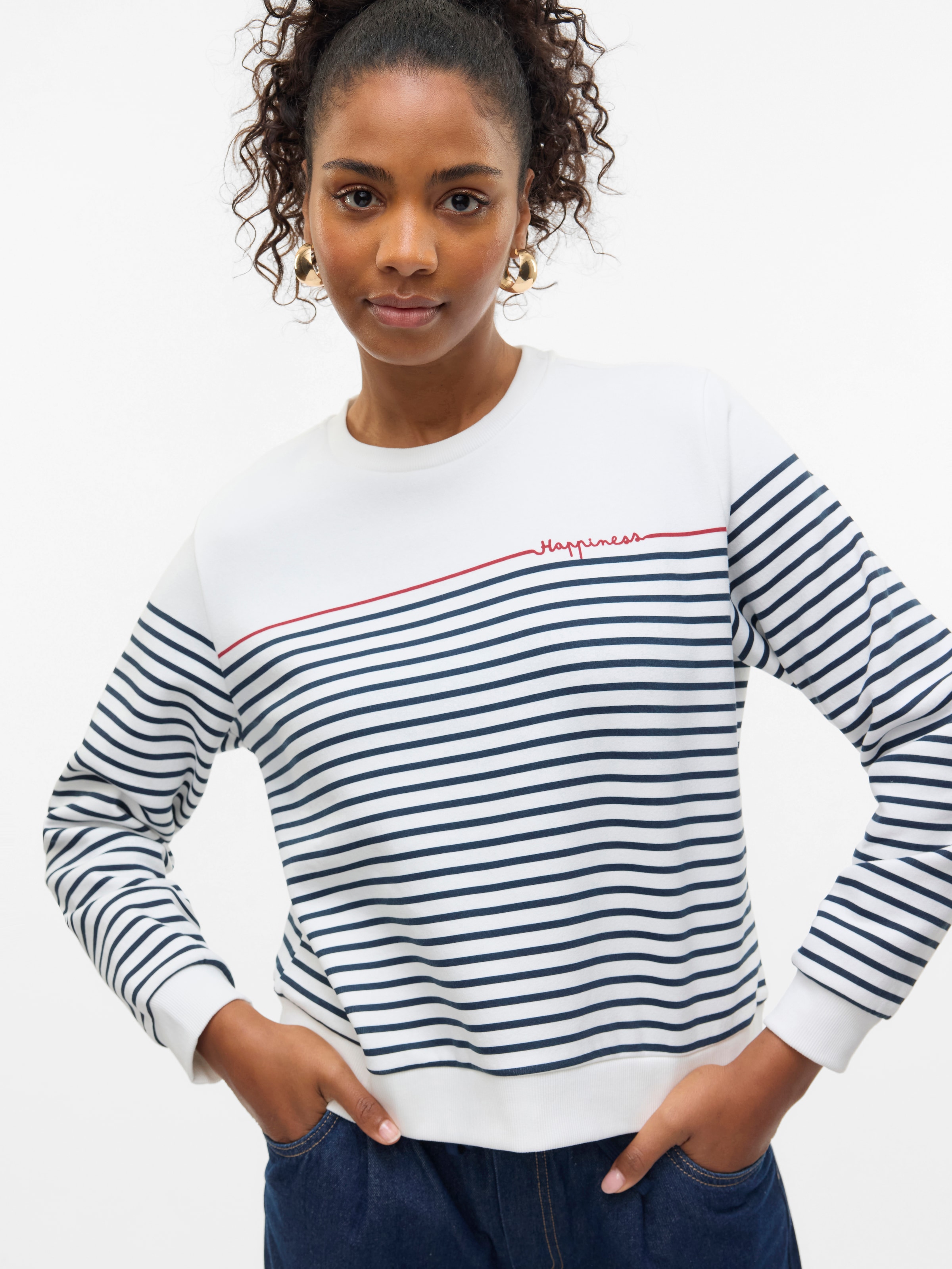 Vero Moda Sweatshirt »VMFERNANDA LS SWEAT BOX JRS GA«